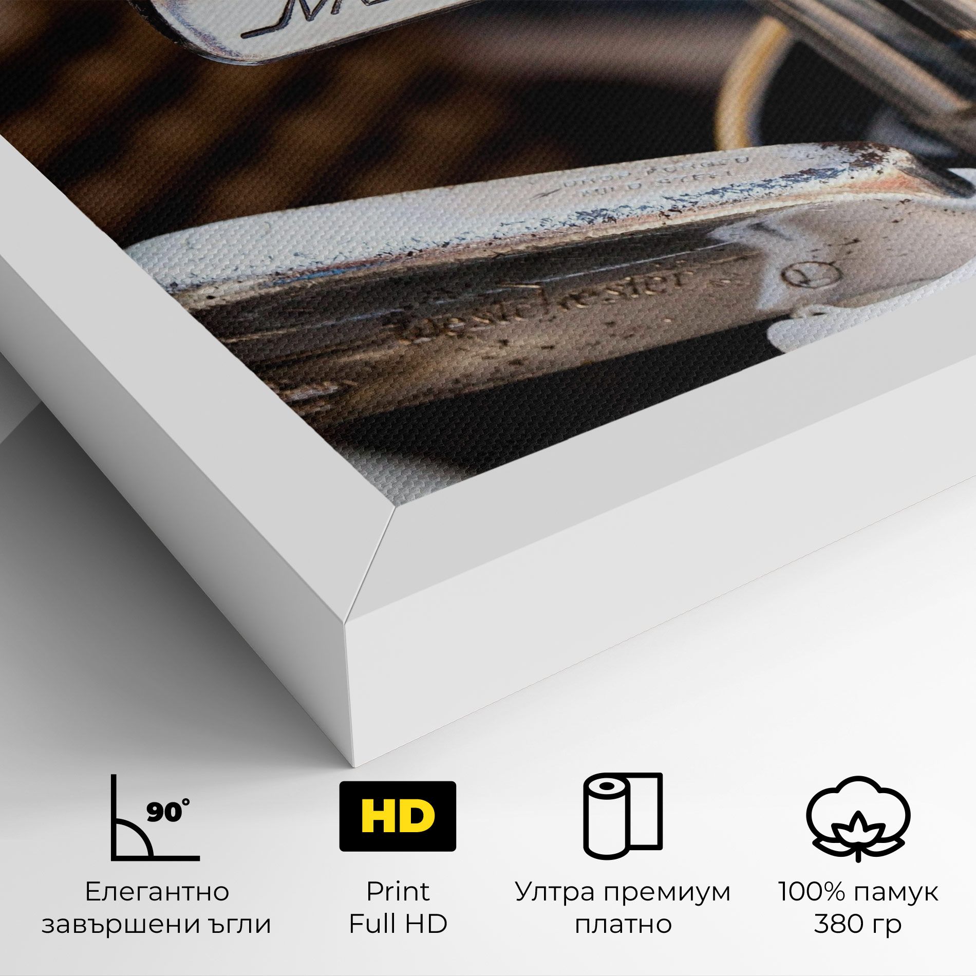 Silver Golf Club mockup 4