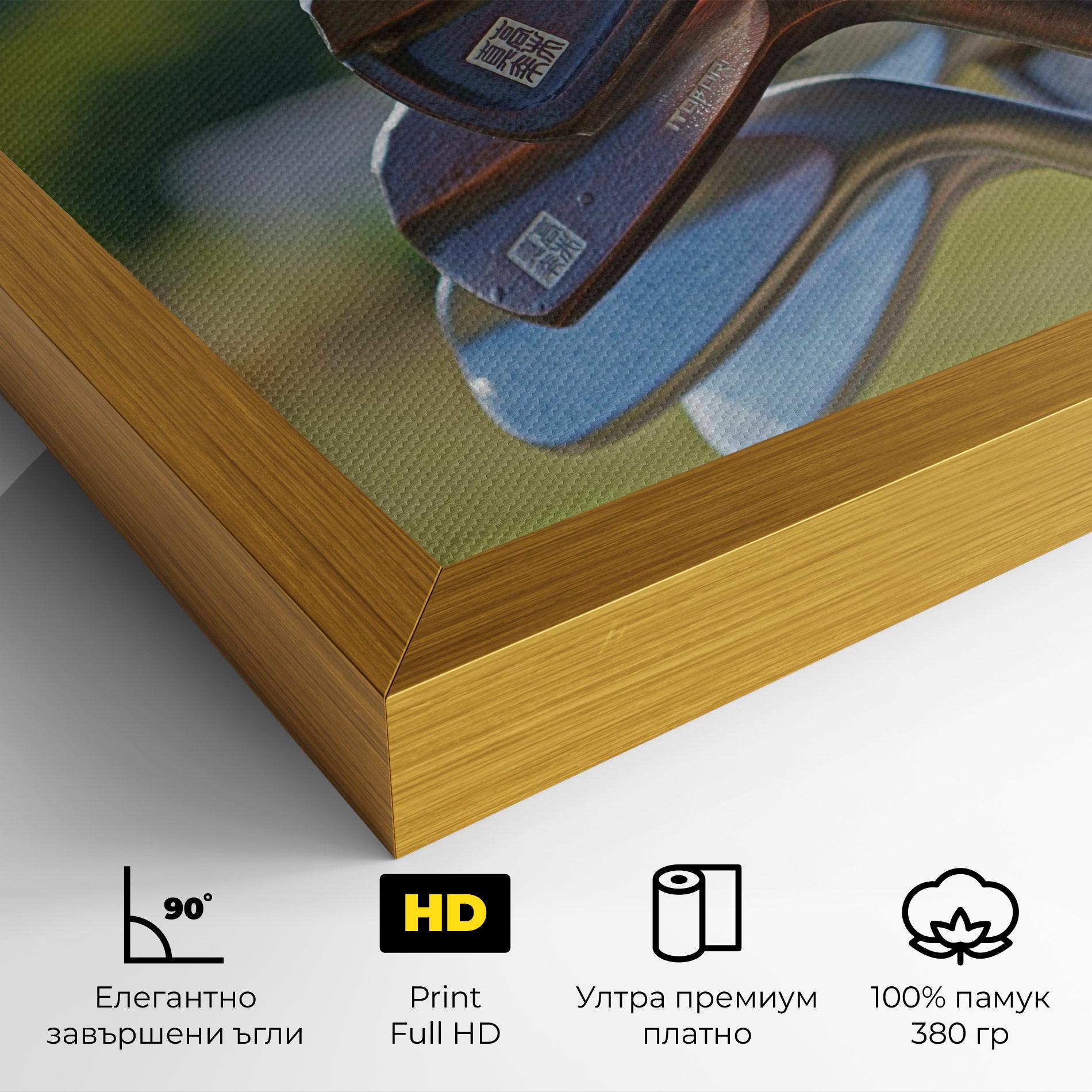 Картина на платно Brown Golf Club mockup 4