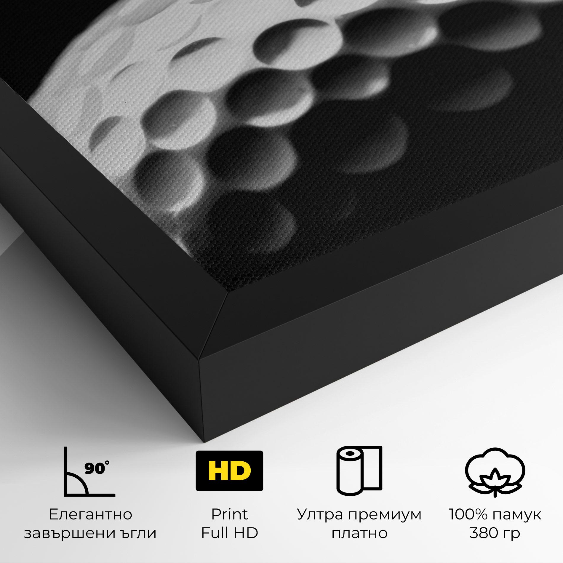 Картина на платно Golf Ball Close Up mockup 4