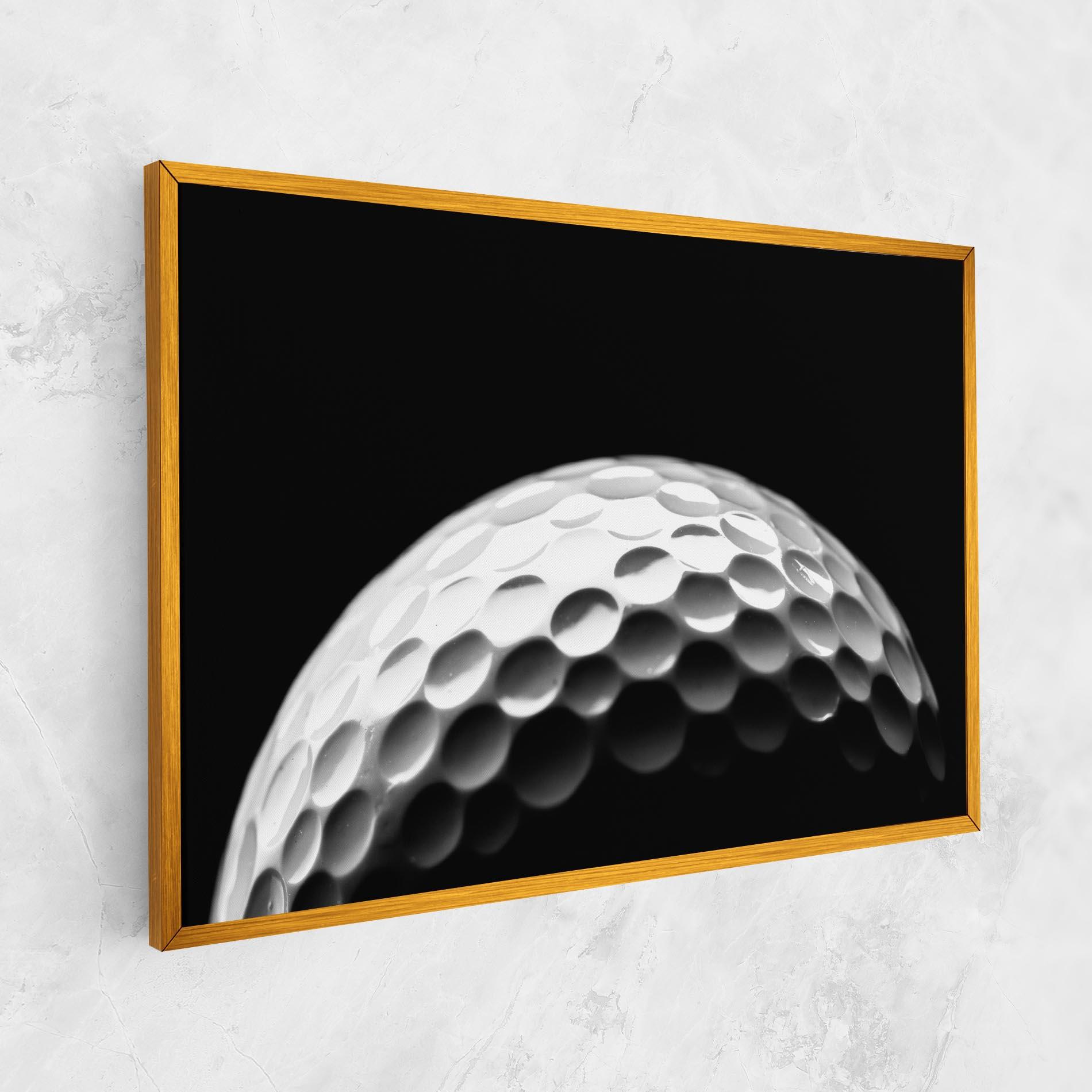 Картина на платно Golf Ball Close Up mockup 1
