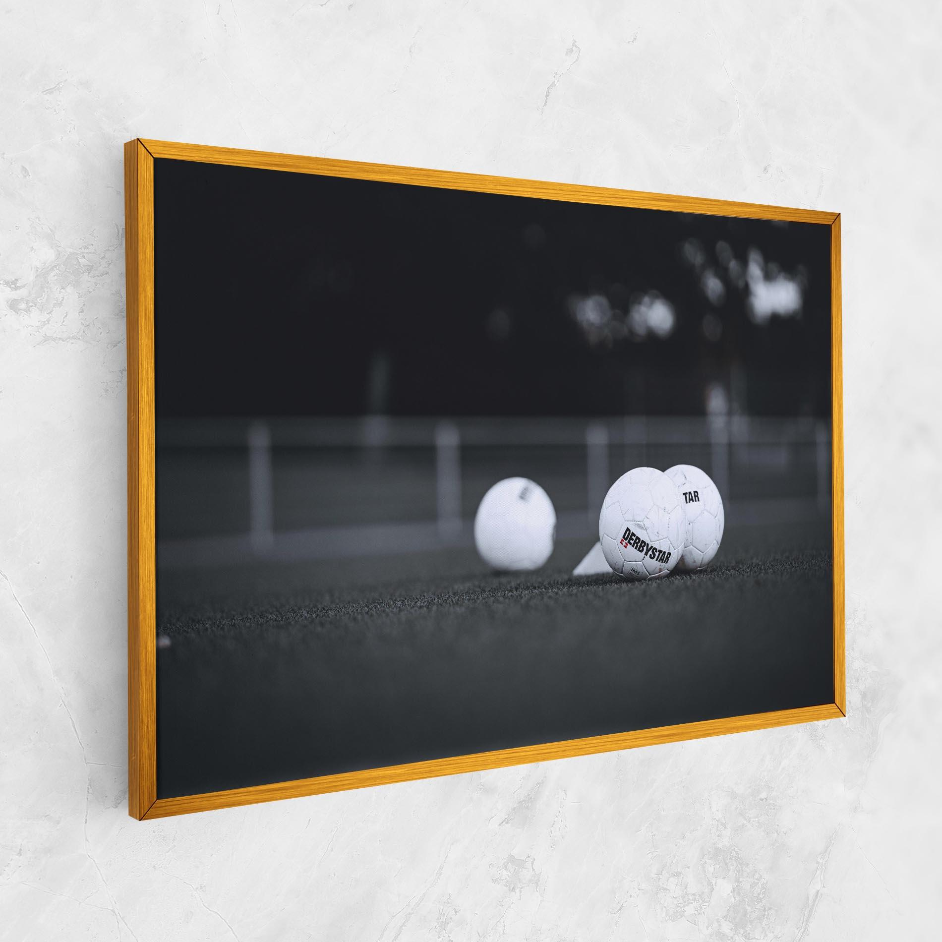 Картина на платно Golf Ball On Grey mockup 1