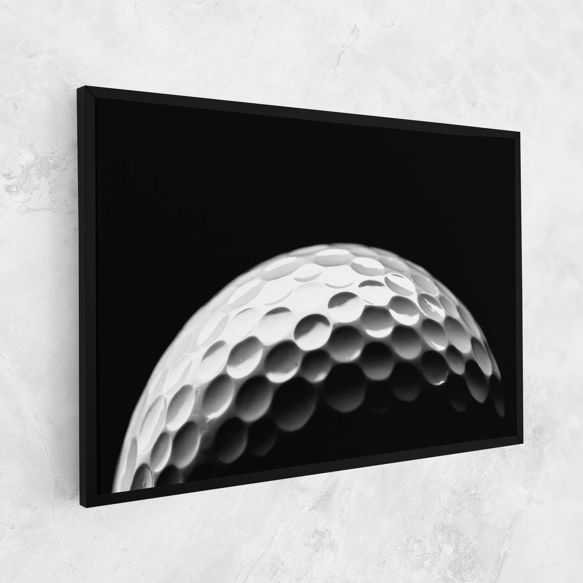 Картина на платно Golf Ball Close Up mockup 1