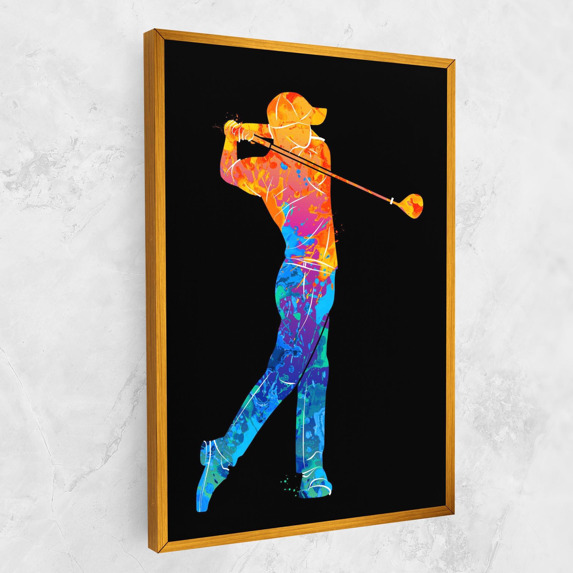 Картина на платно Color Mix Golf mockup 1