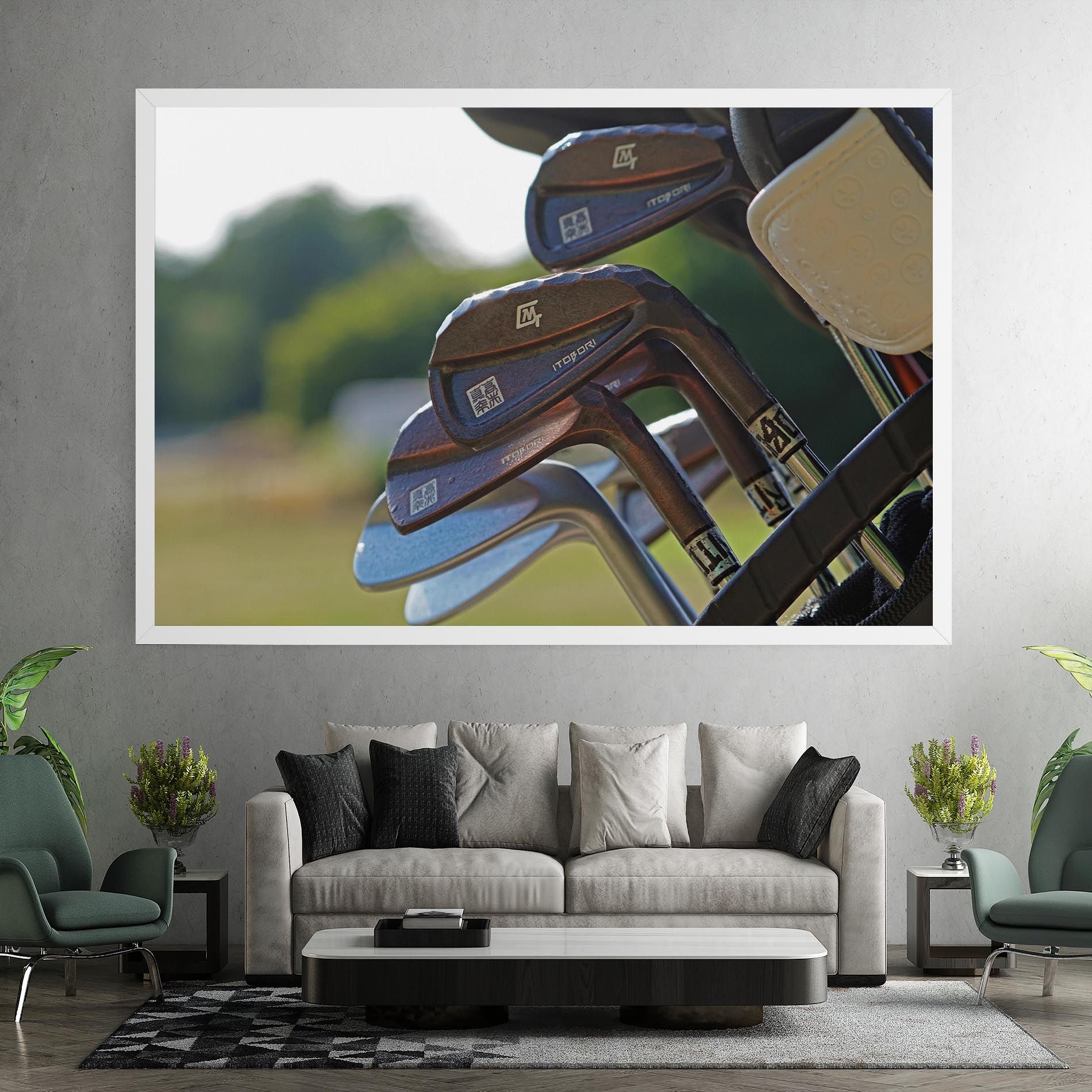 Brown Golf Club mockup 7