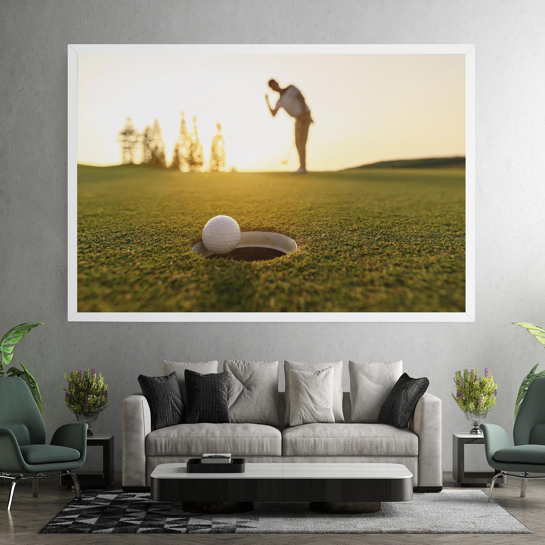 Картина на платно Golfer Concept mockup 7