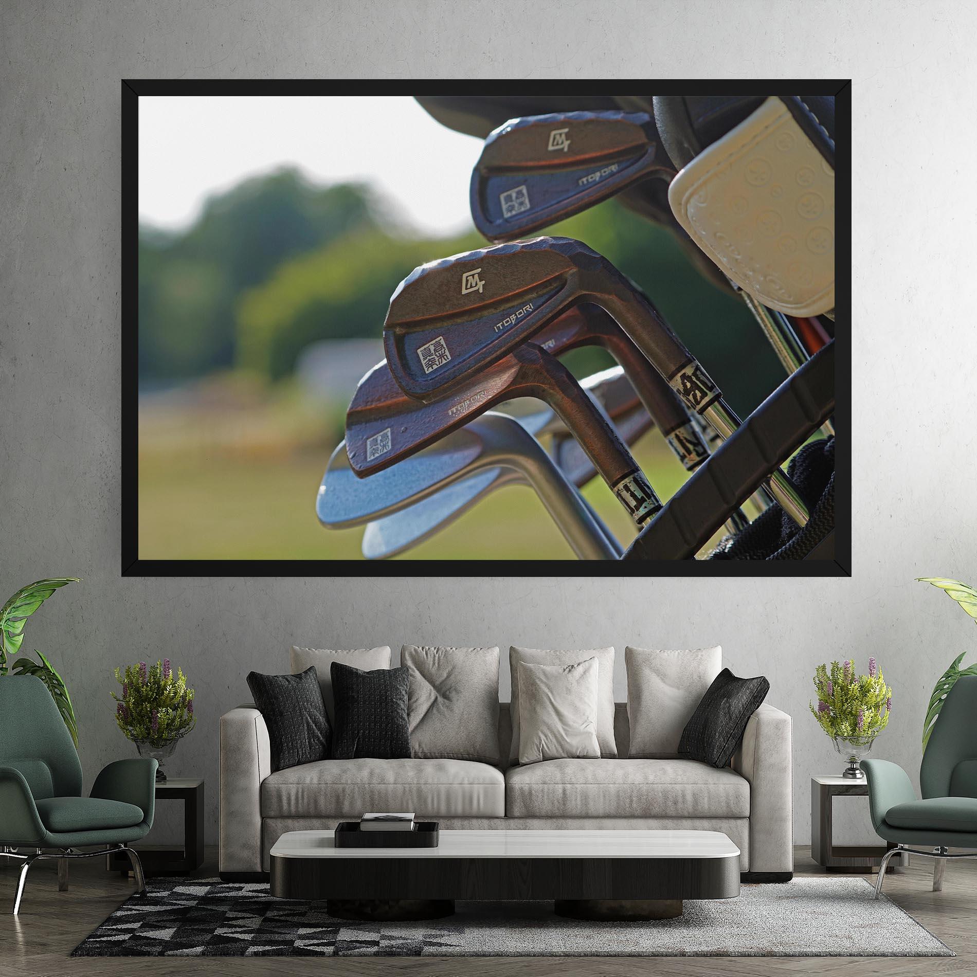 Картина на платно Brown Golf Club mockup 7