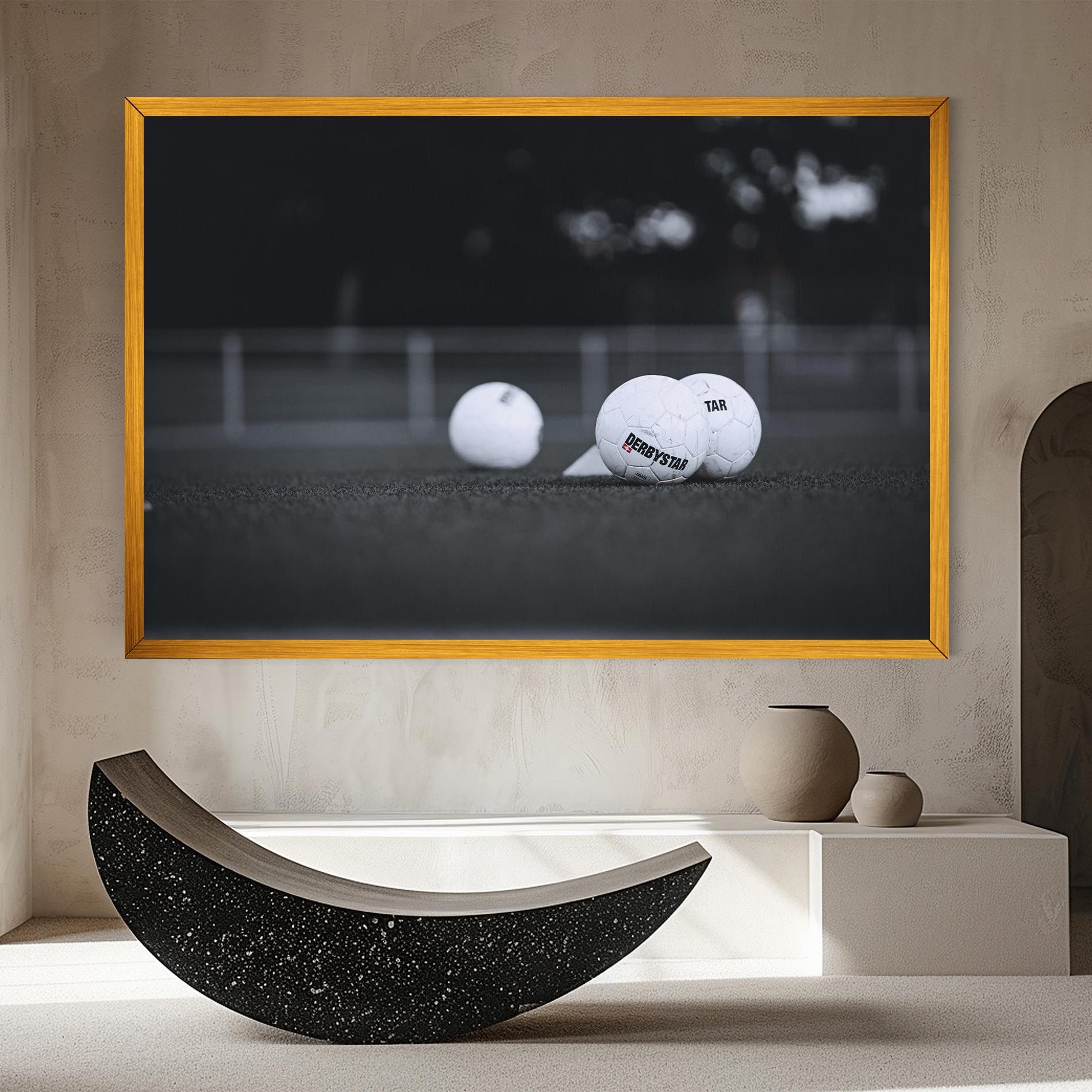 Golf Ball On Grey mockup 8