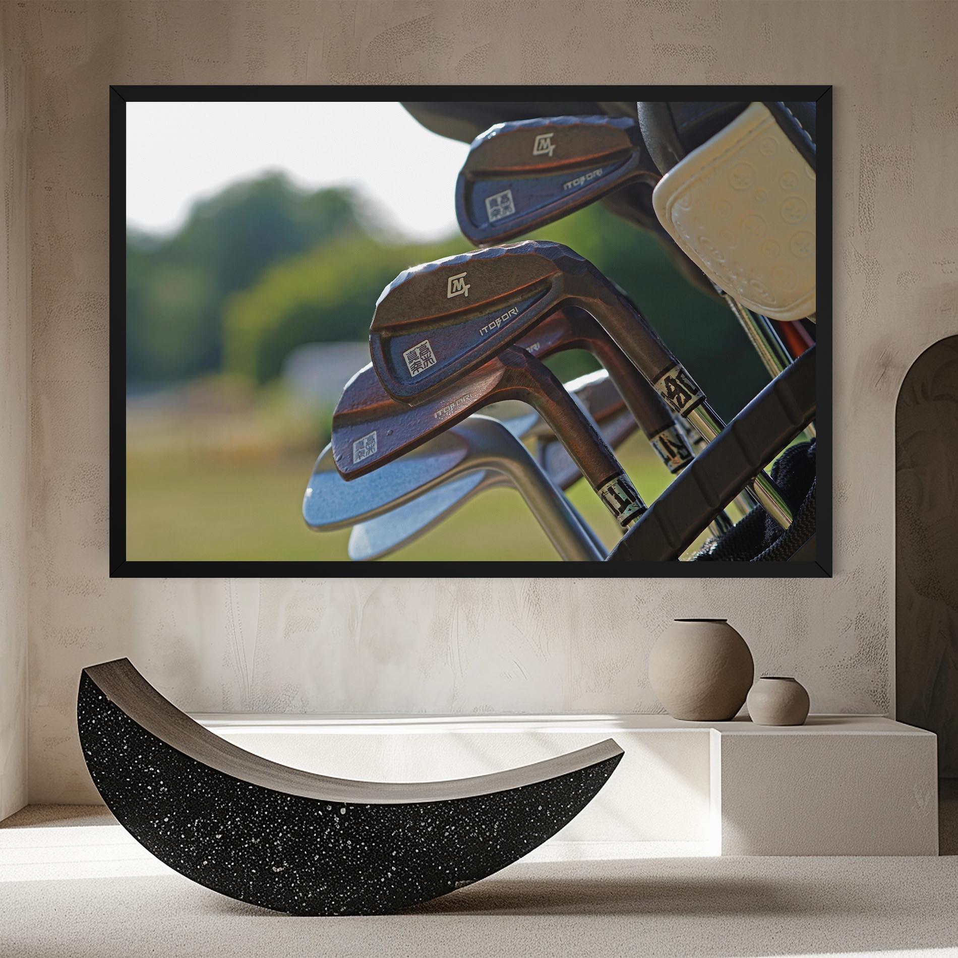 Картина на платно Brown Golf Club mockup 8