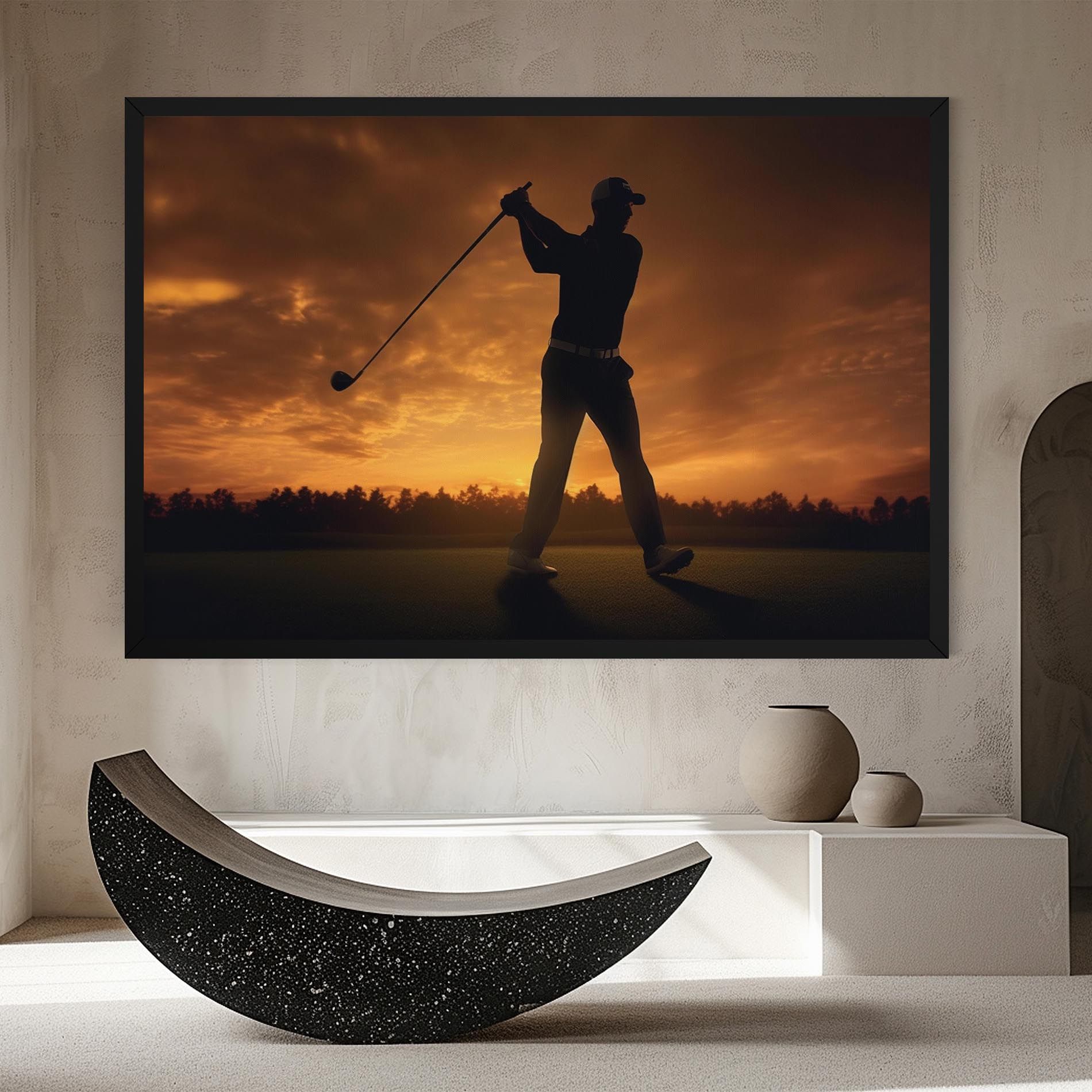 Golf Course Sunset mockup 8