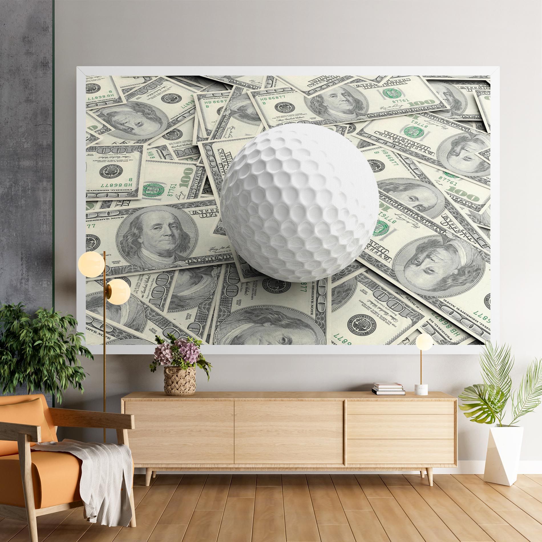 3d Golf Ball mockup 9