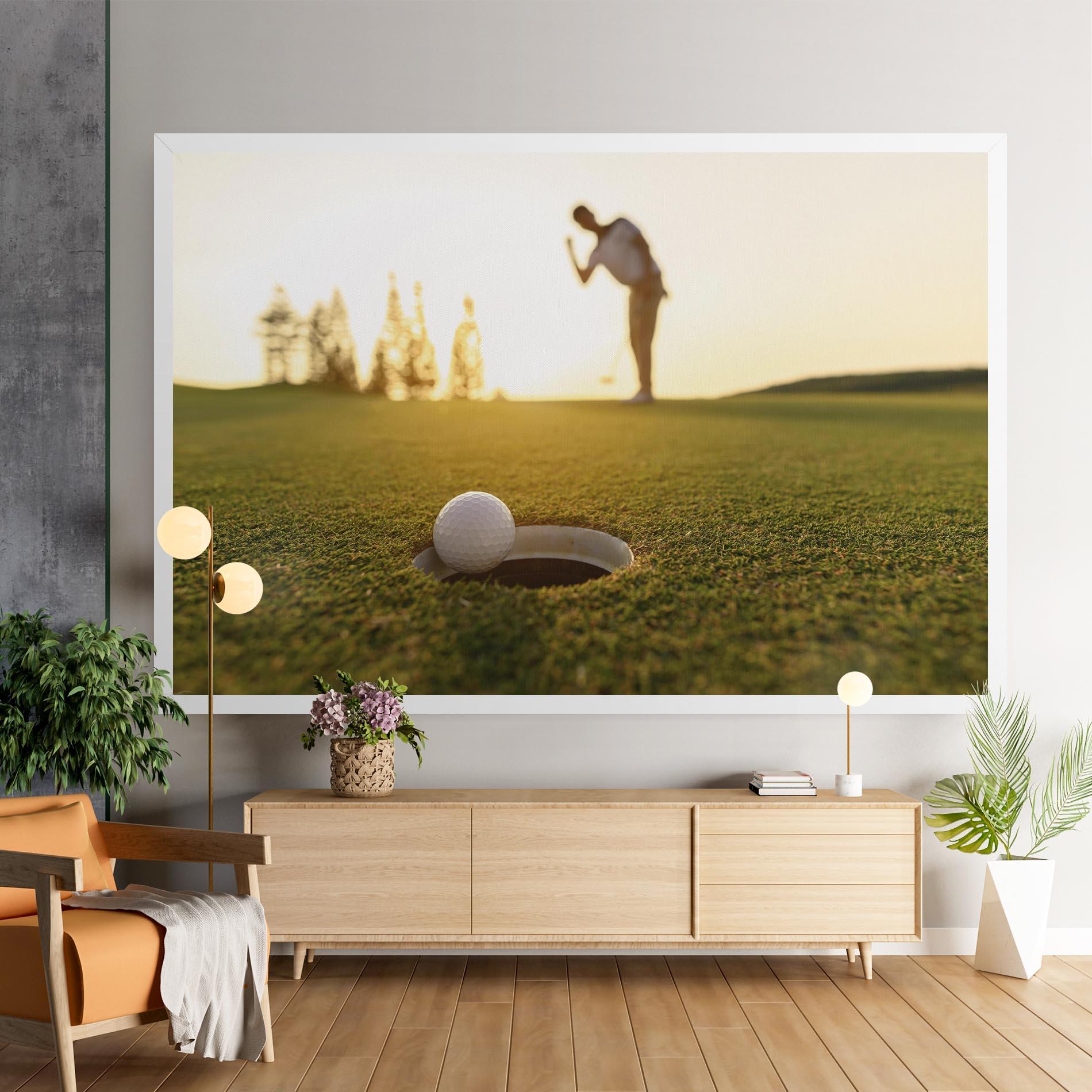 Картина на платно Golfer Concept mockup 9