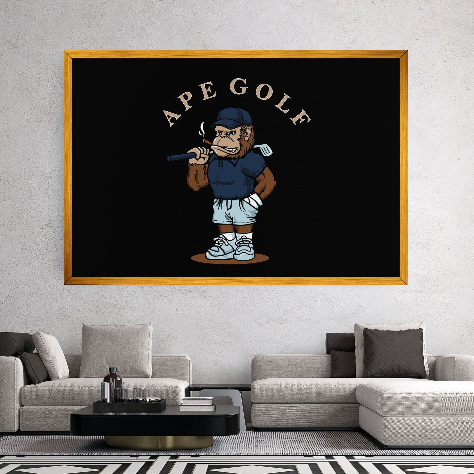 Ape Golf mockup 2