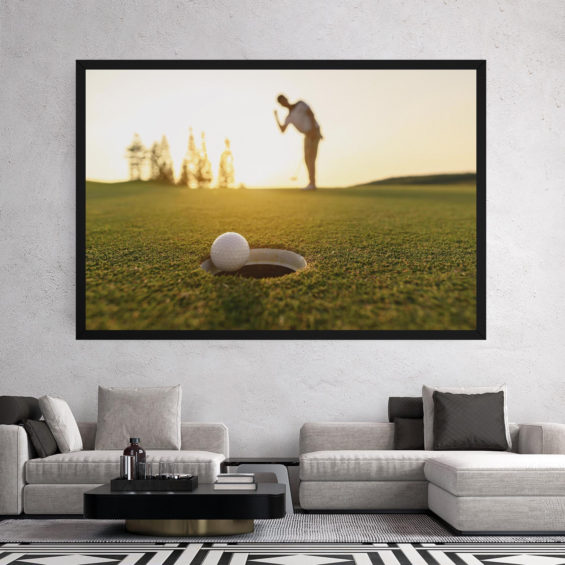 Картина на платно Golfer Concept mockup 2