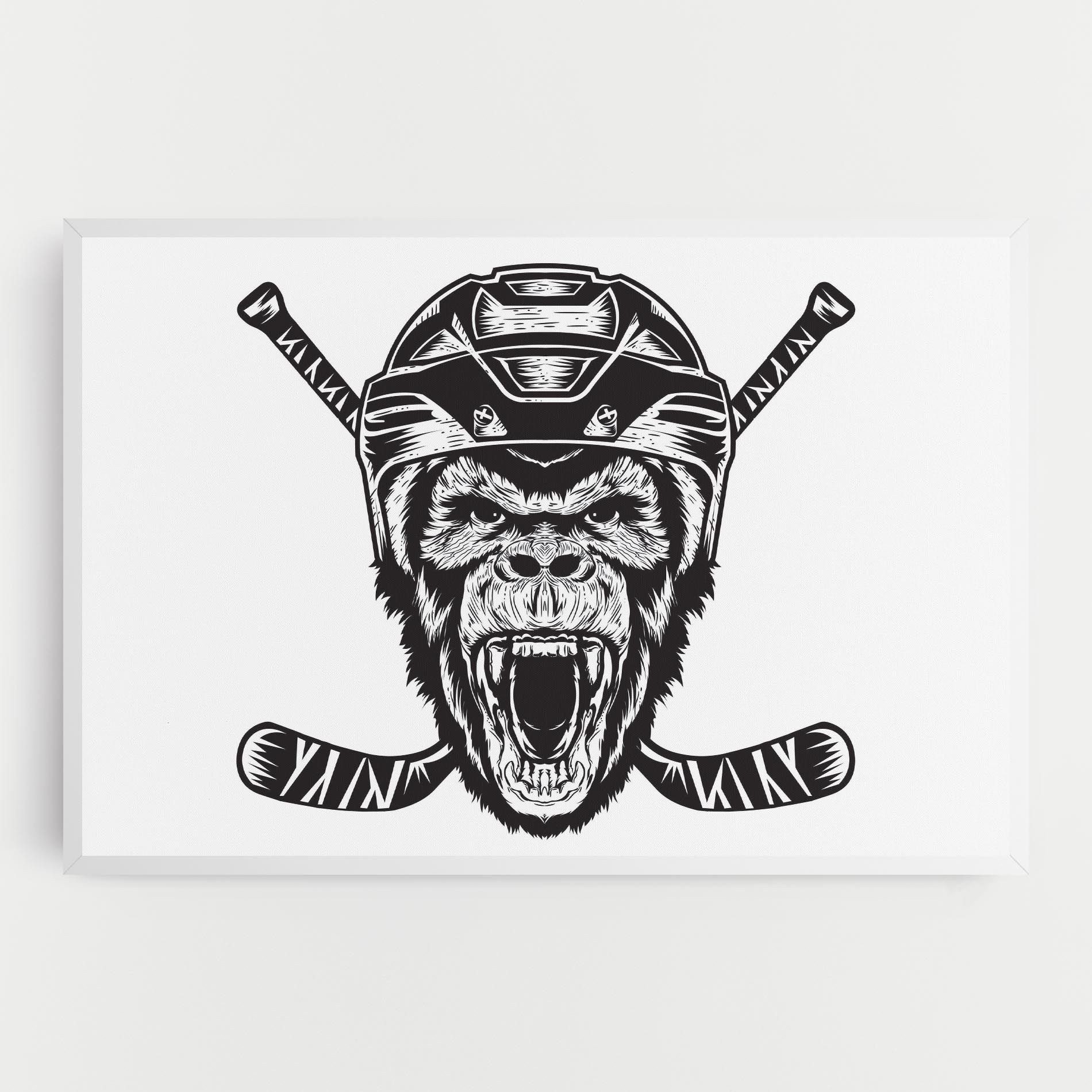 Monkey Hockey mockup 0