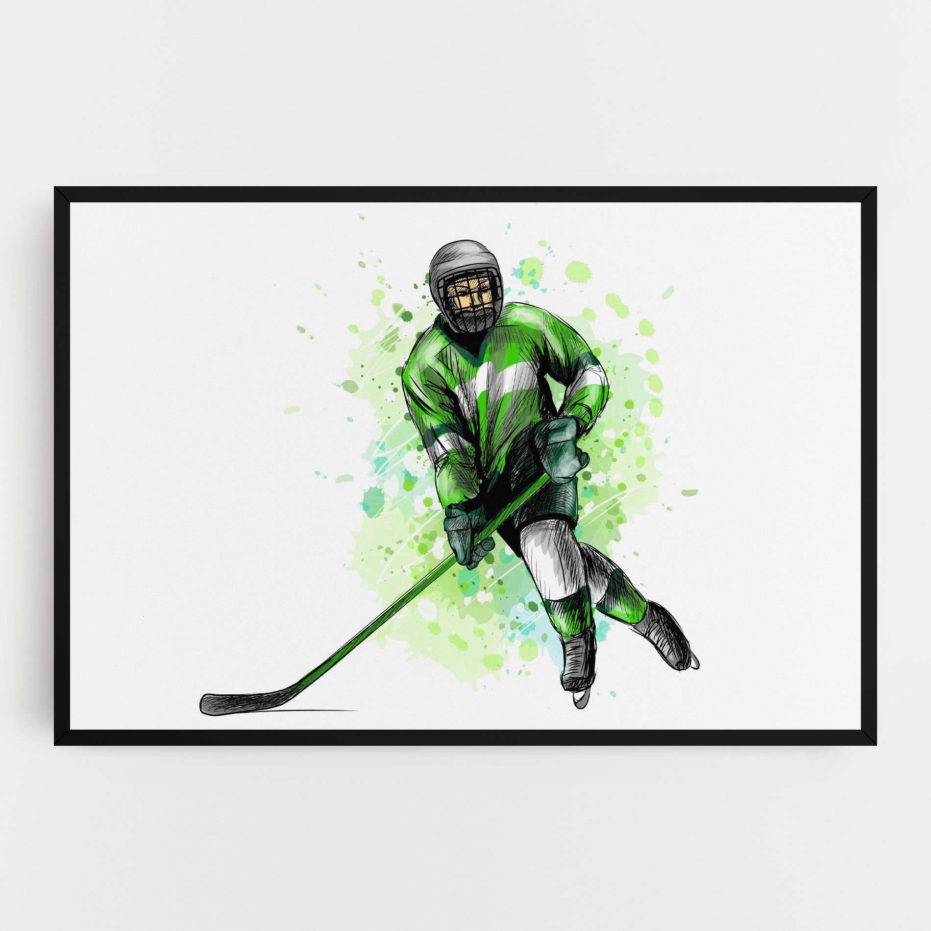 Green Hockey mockup 0