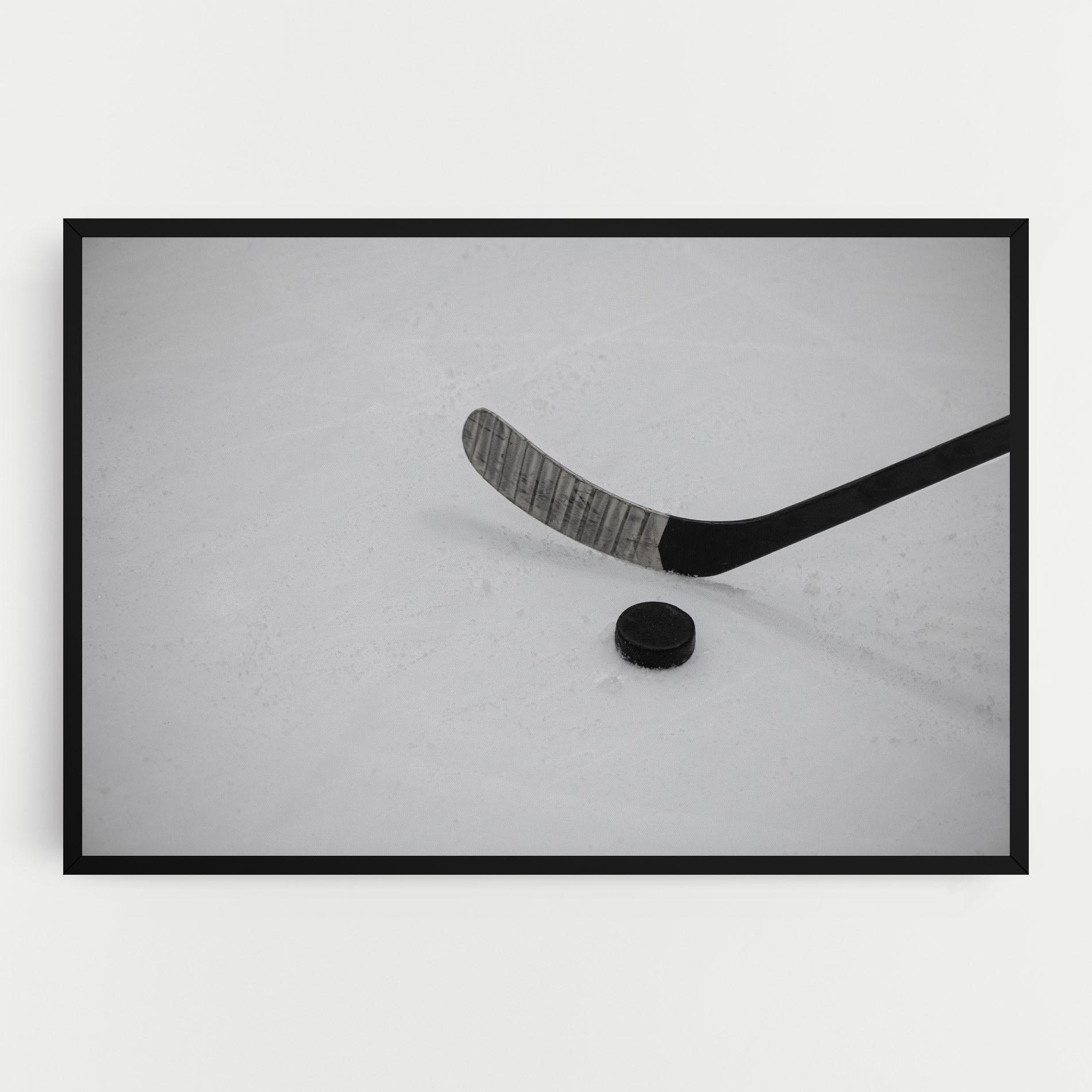 Картина на платно Hockey Puck mockup 0