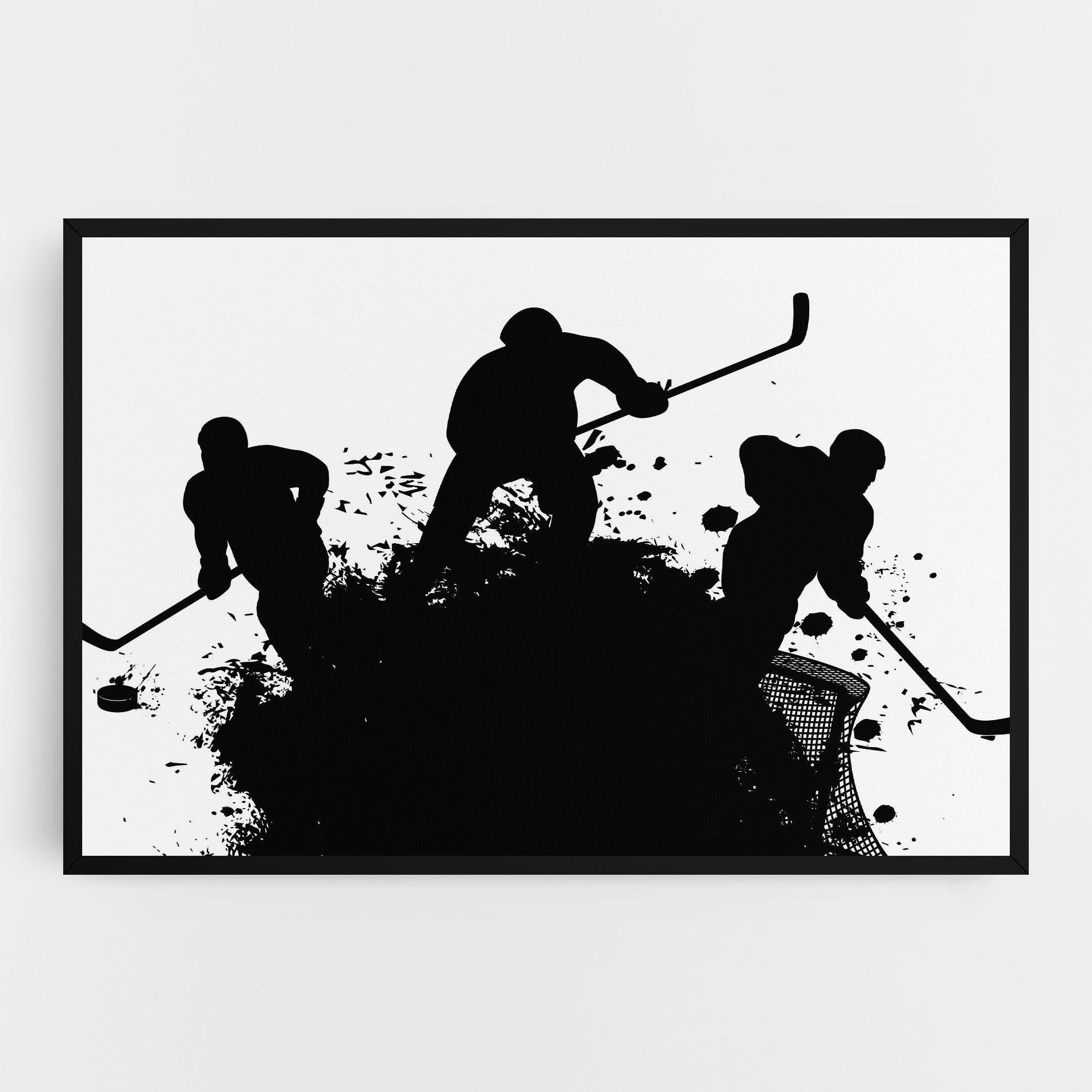 Картина на платно Hockey Tree mockup 0