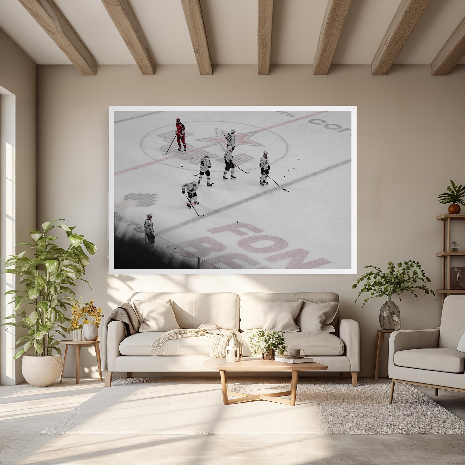 Картина на платно Ice Intuition mockup 6