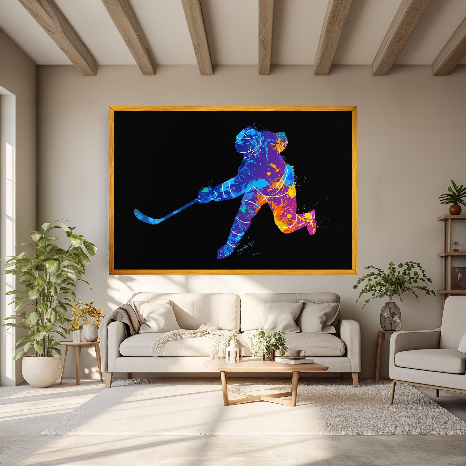 Картина на платно Color Mix Art mockup 6