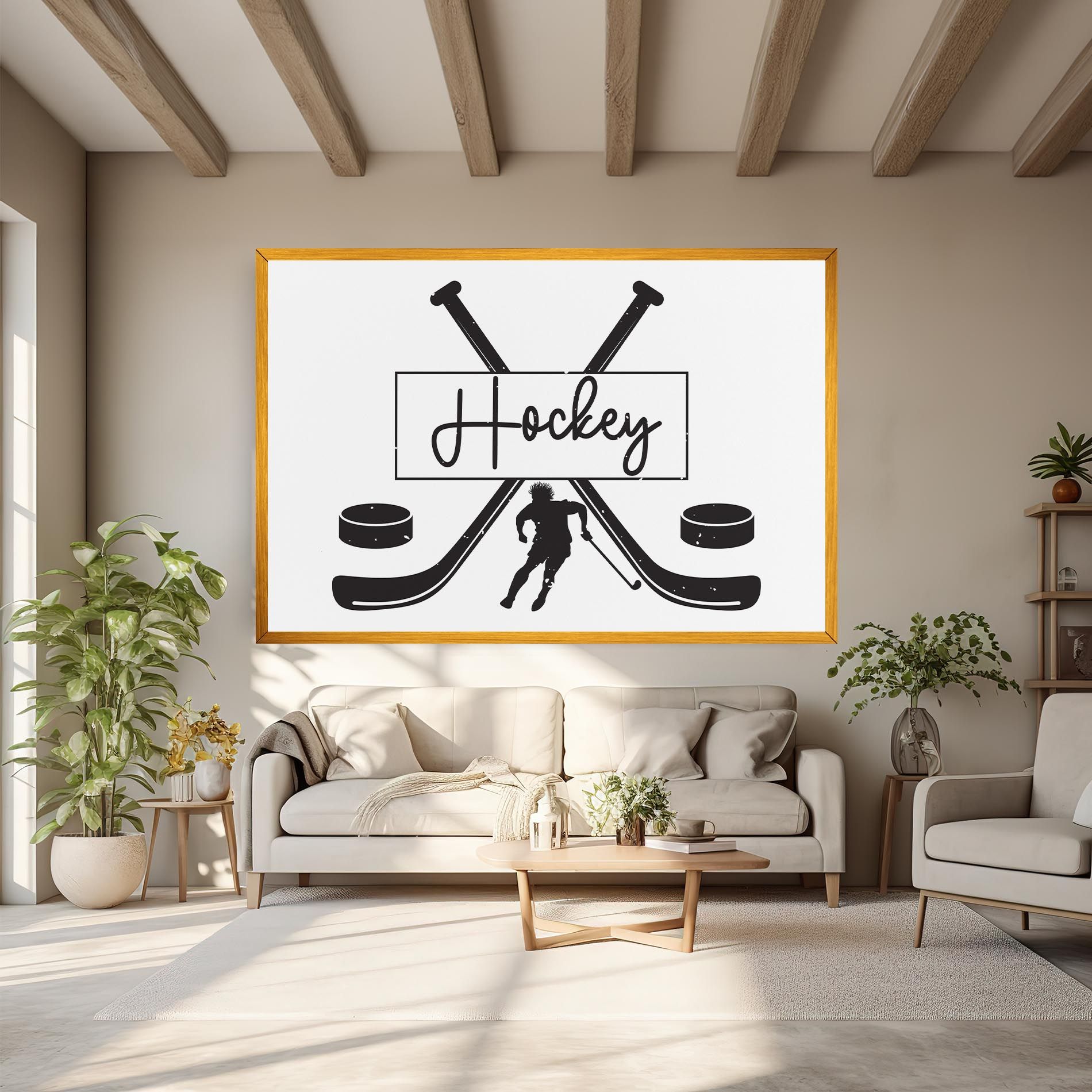 Hockey Stick mockup 6