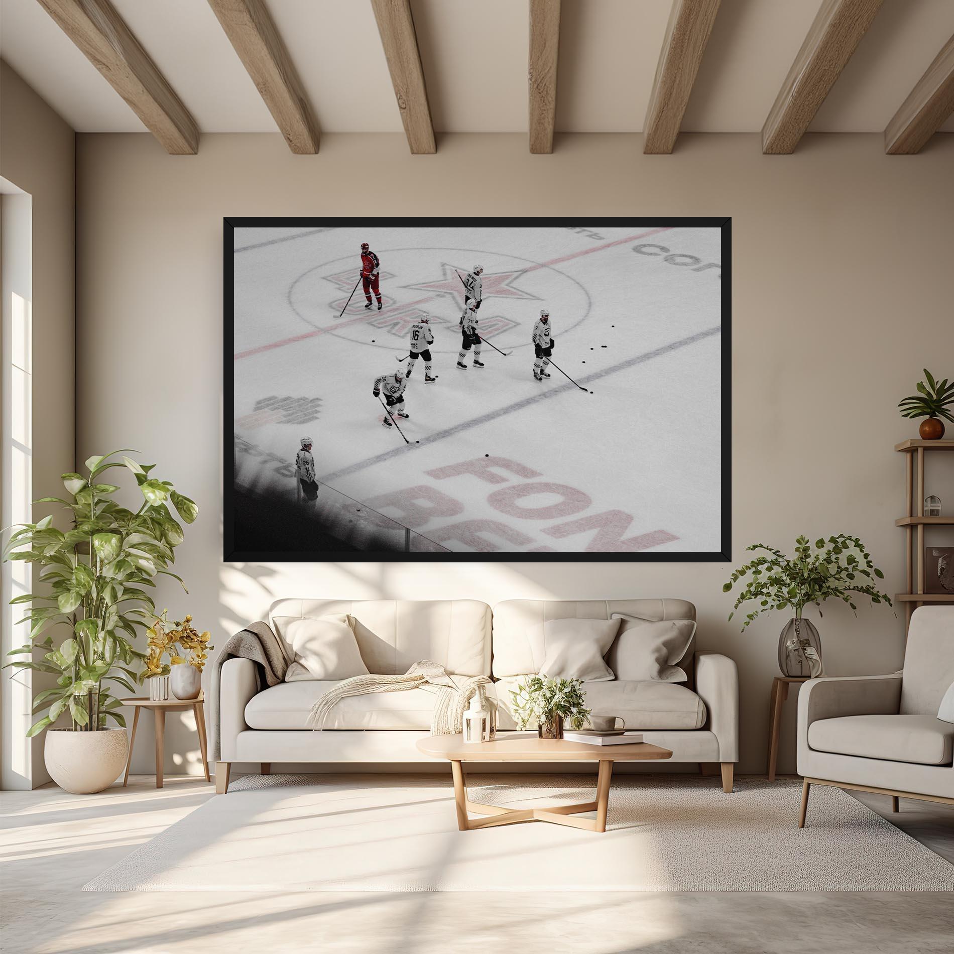 Картина на платно Ice Intuition mockup 6