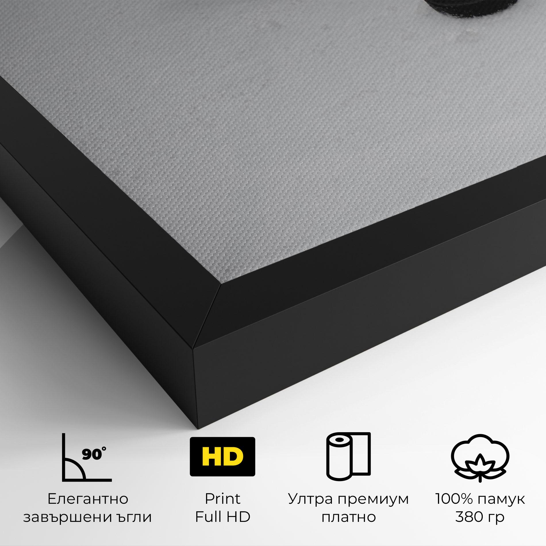 Картина на платно Hockey Puck mockup 4