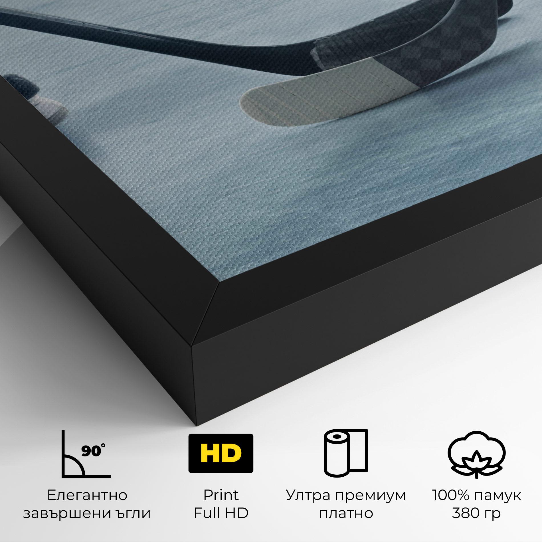 Картина на платно Ice Insight mockup 4