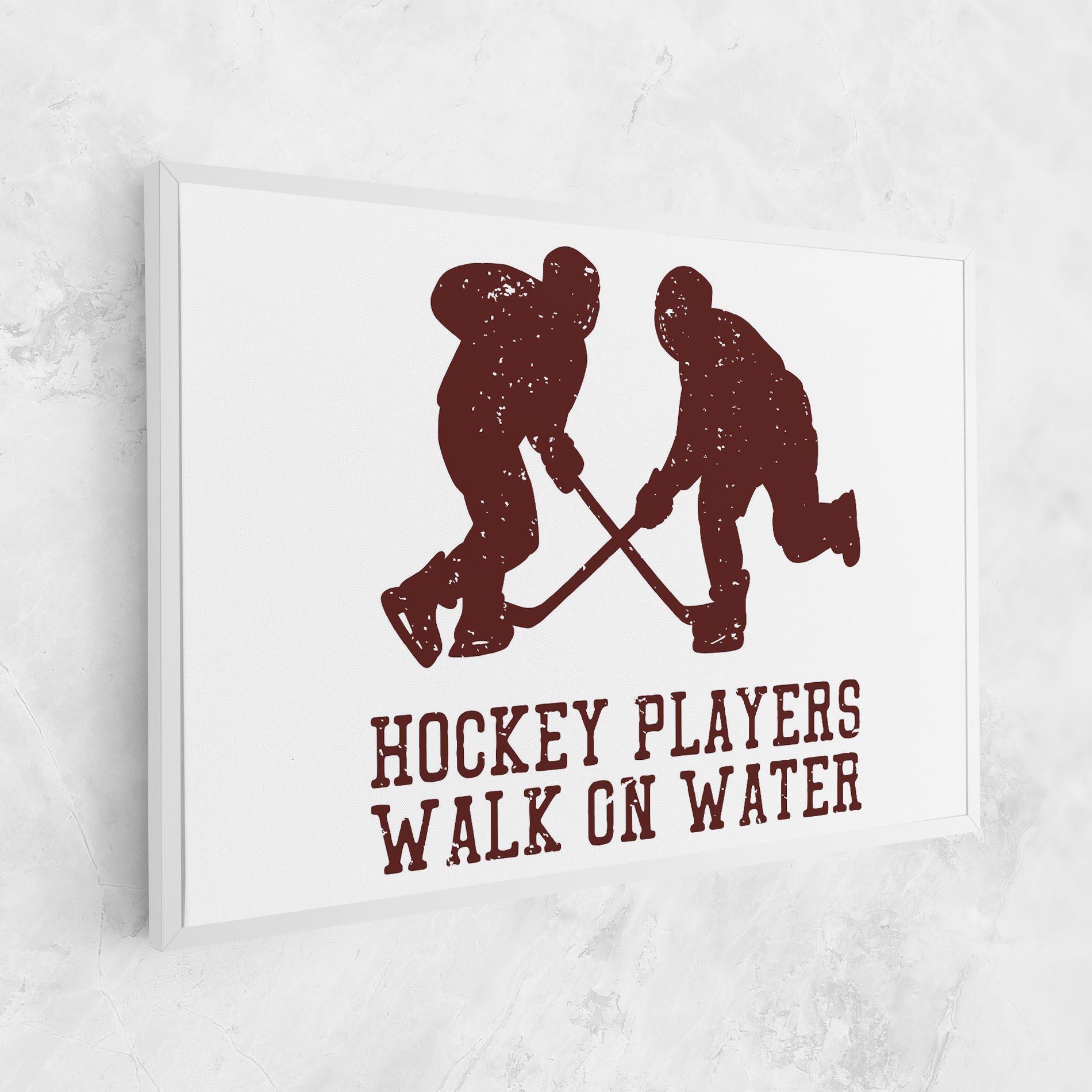 Картина на платно Hockey Walk mockup 1
