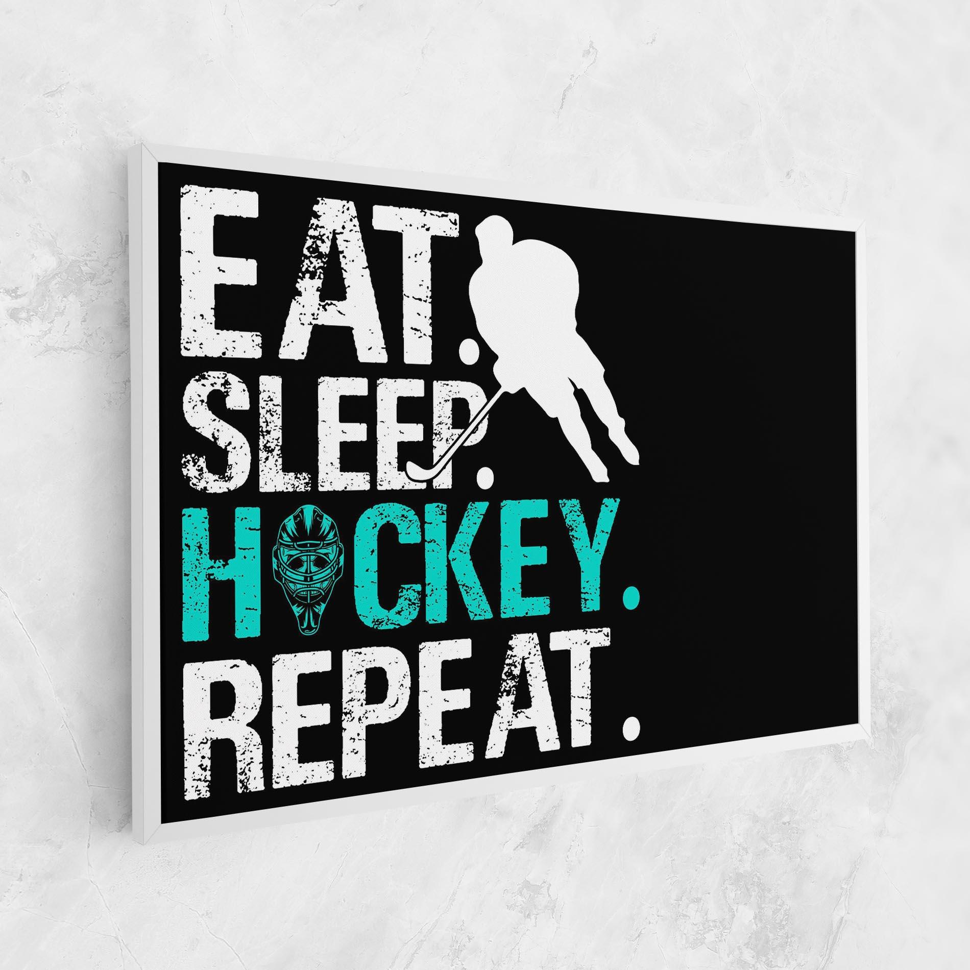 Картина на платно Sleep Hockey mockup 1