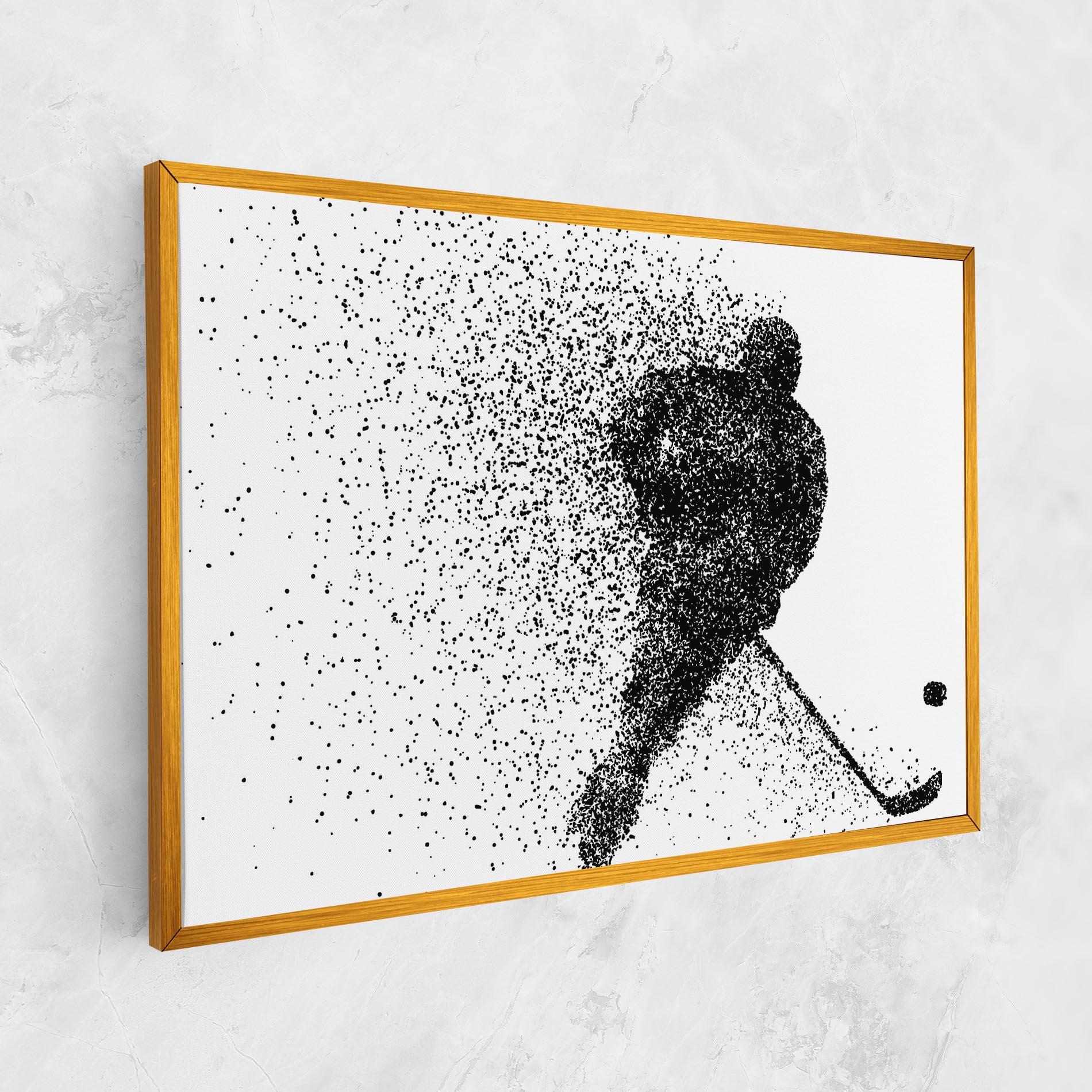 Картина на платно Hockey Art mockup 1