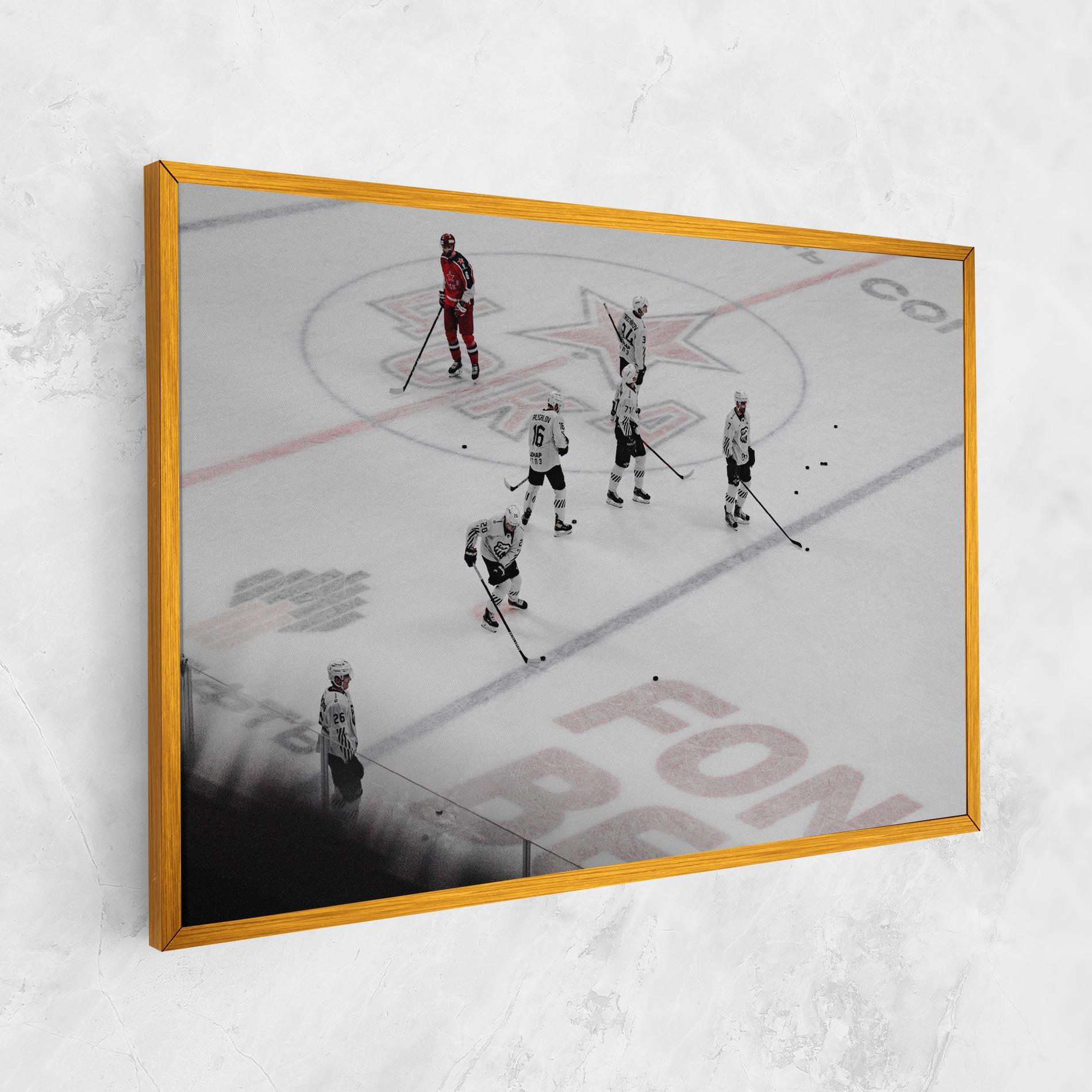 Картина на платно Ice Intuition mockup 1