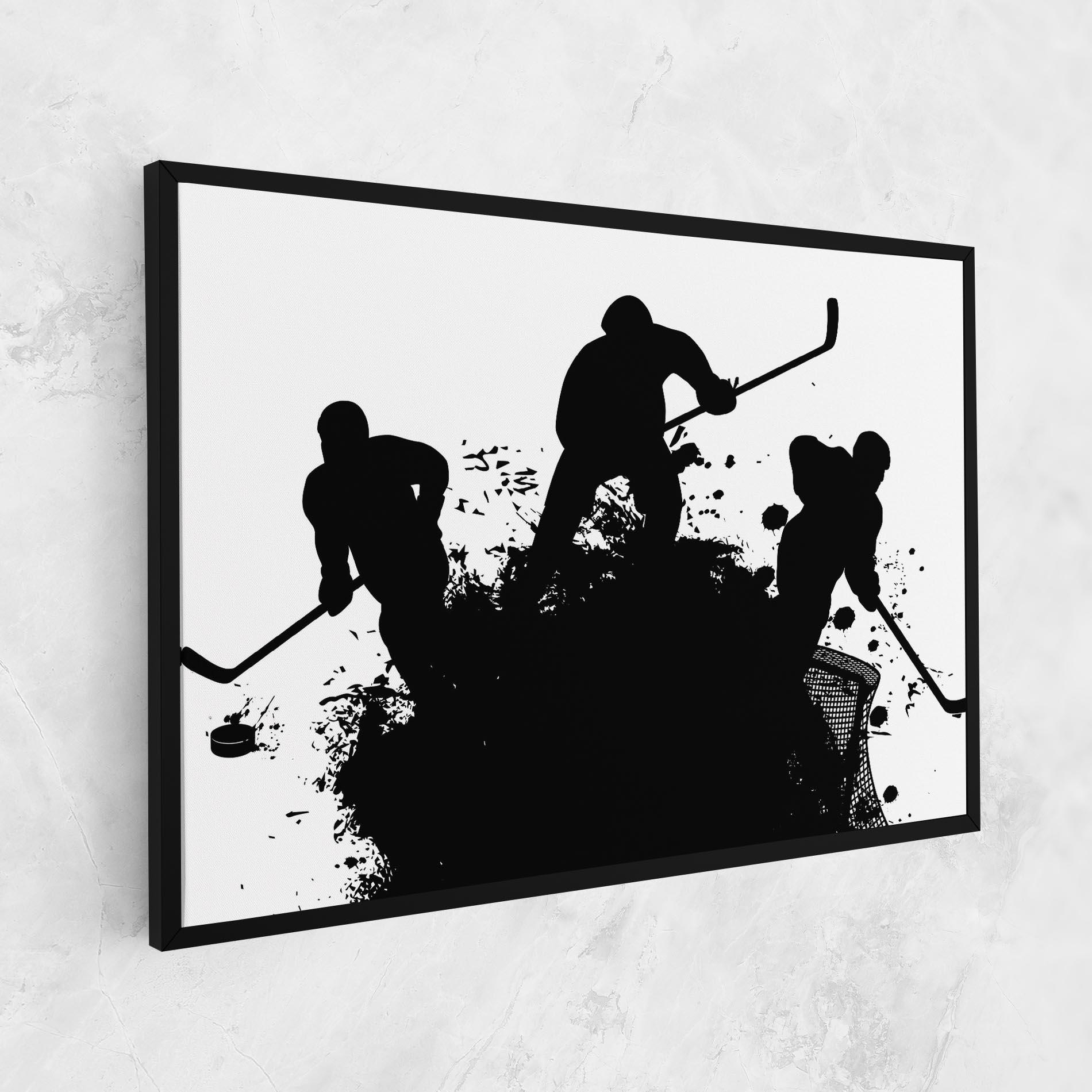 Картина на платно Hockey Tree mockup 1