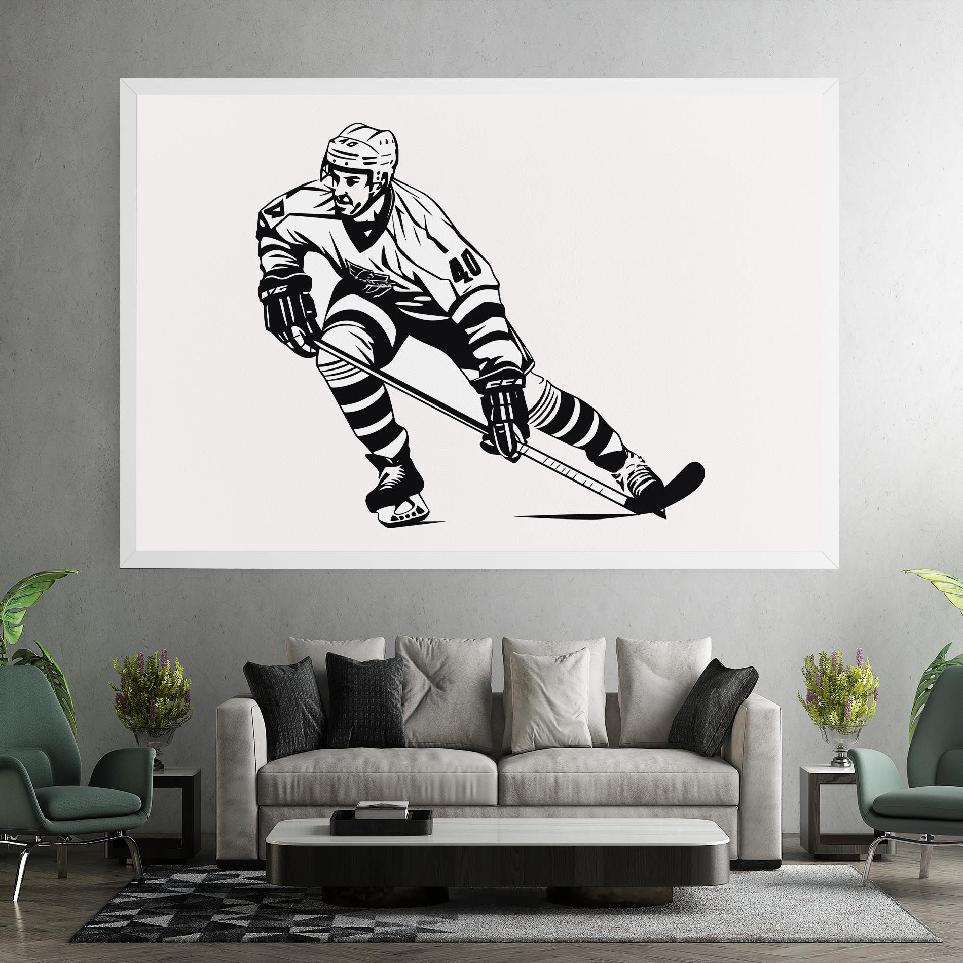 Hockey Player mockup 7