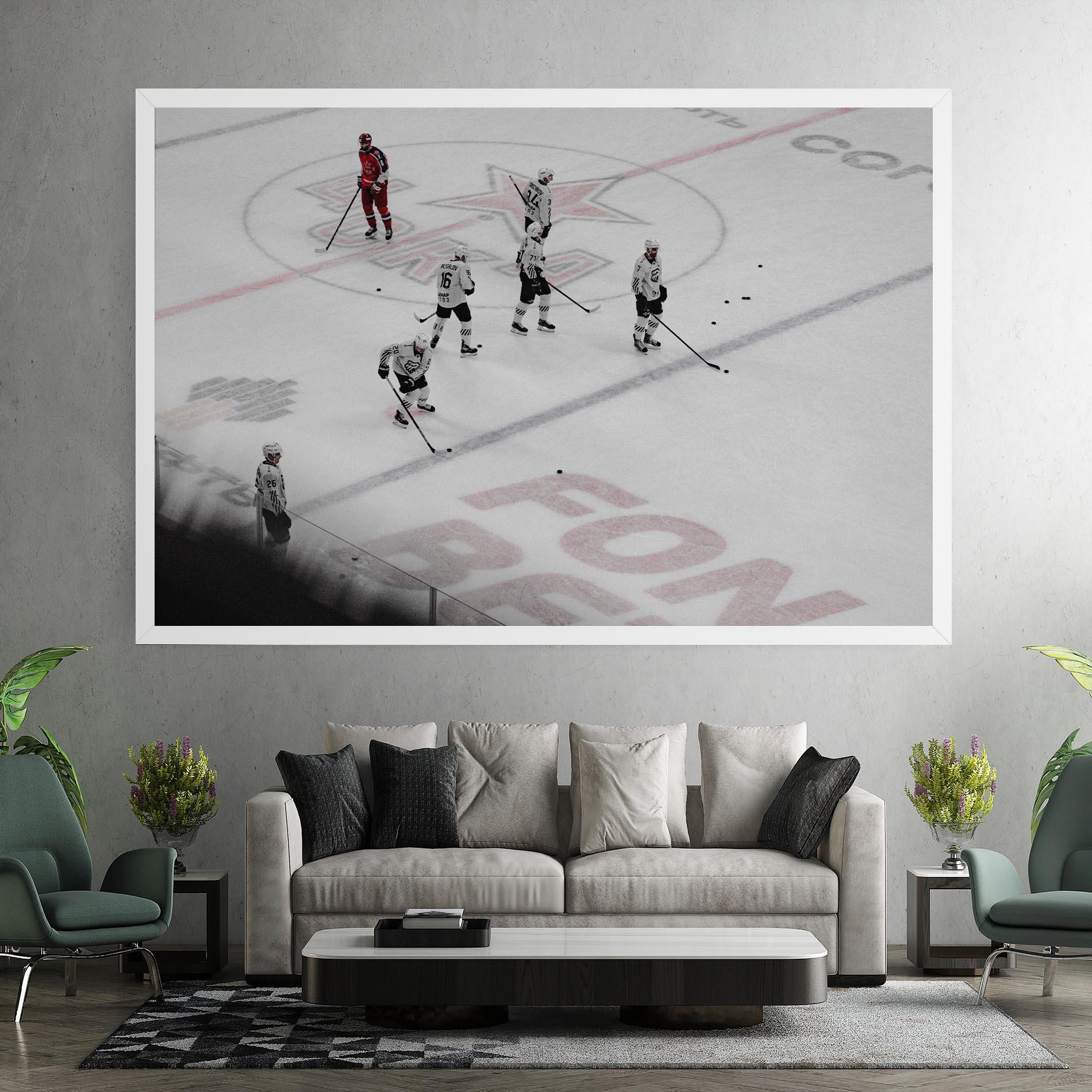 Картина на платно Ice Intuition mockup 7