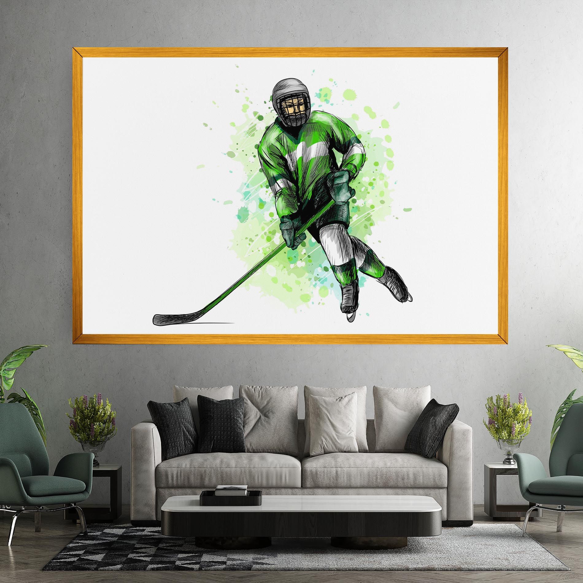 Green Hockey mockup 7