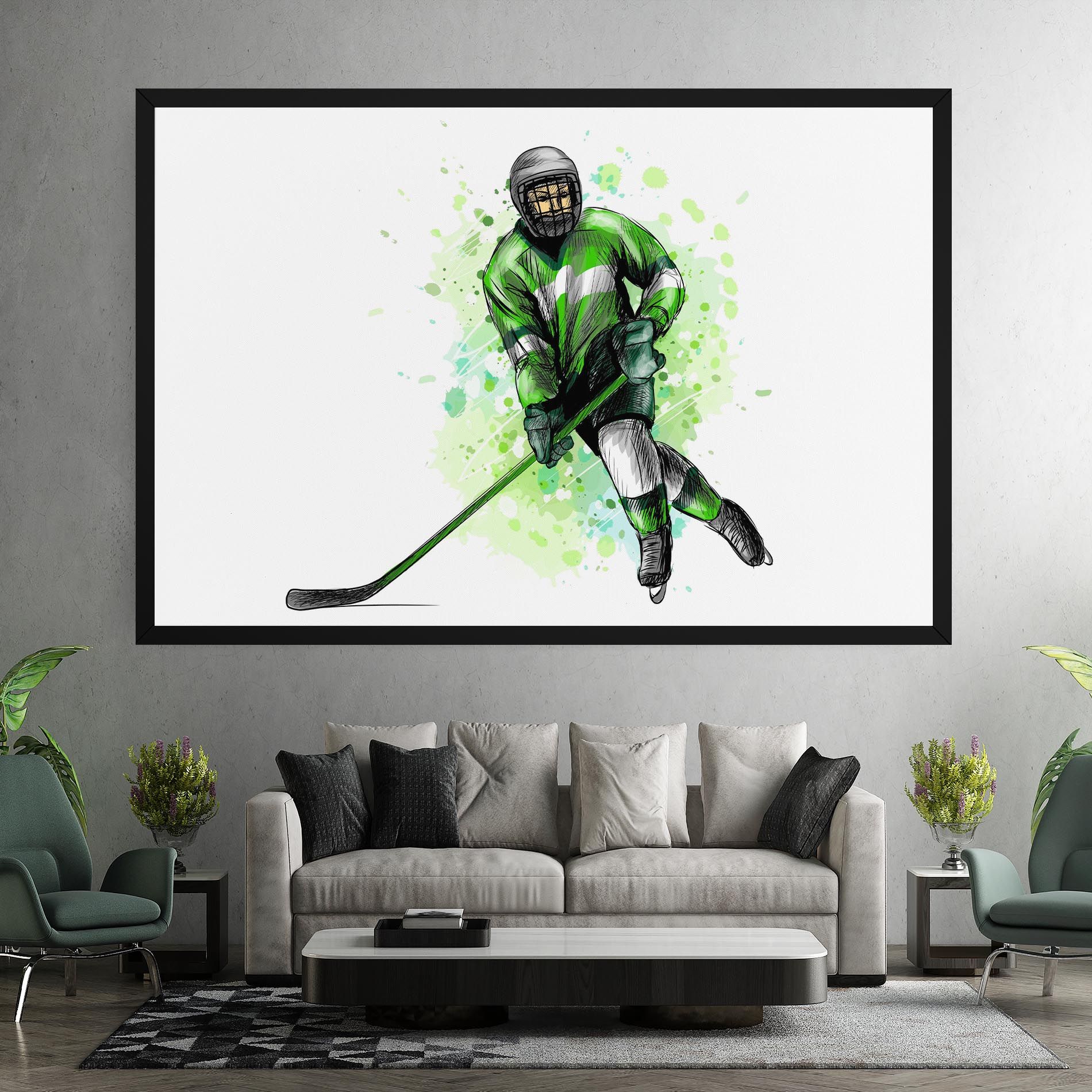Green Hockey mockup 7