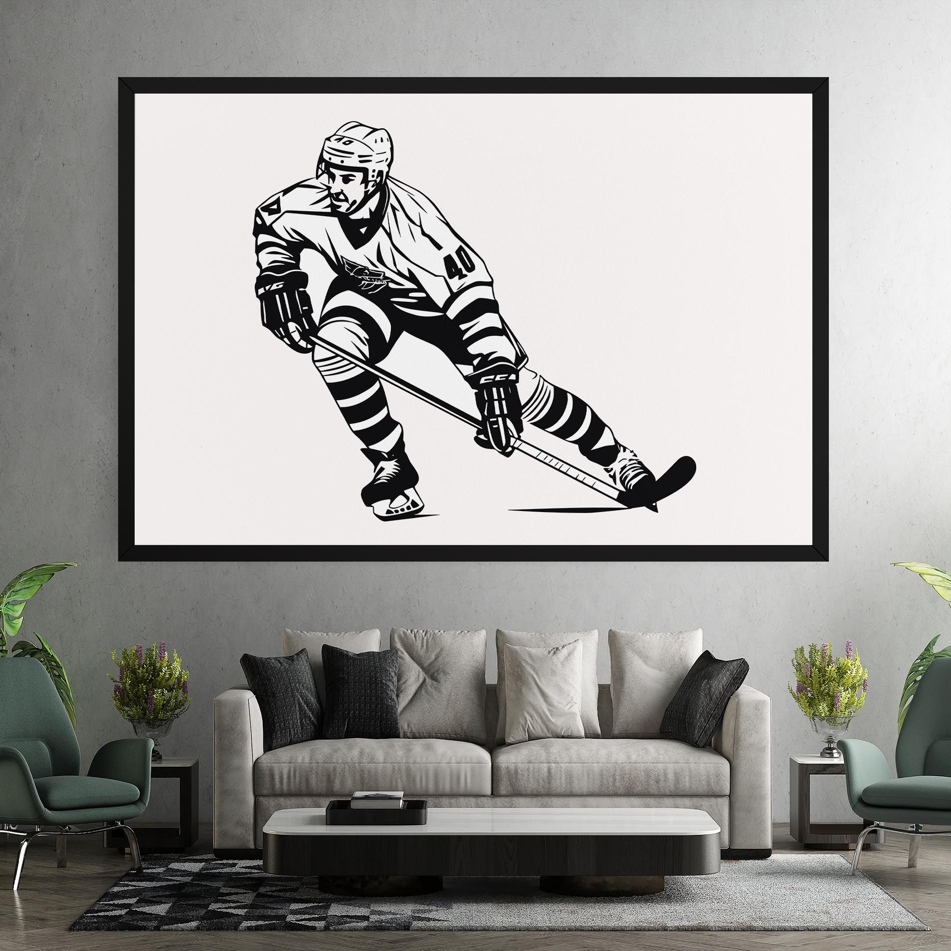 Hockey Player mockup 7