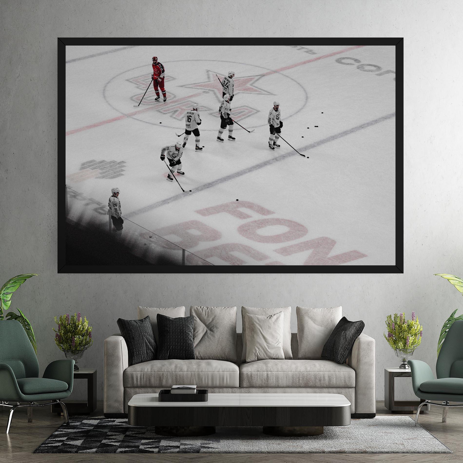 Картина на платно Ice Intuition mockup 7