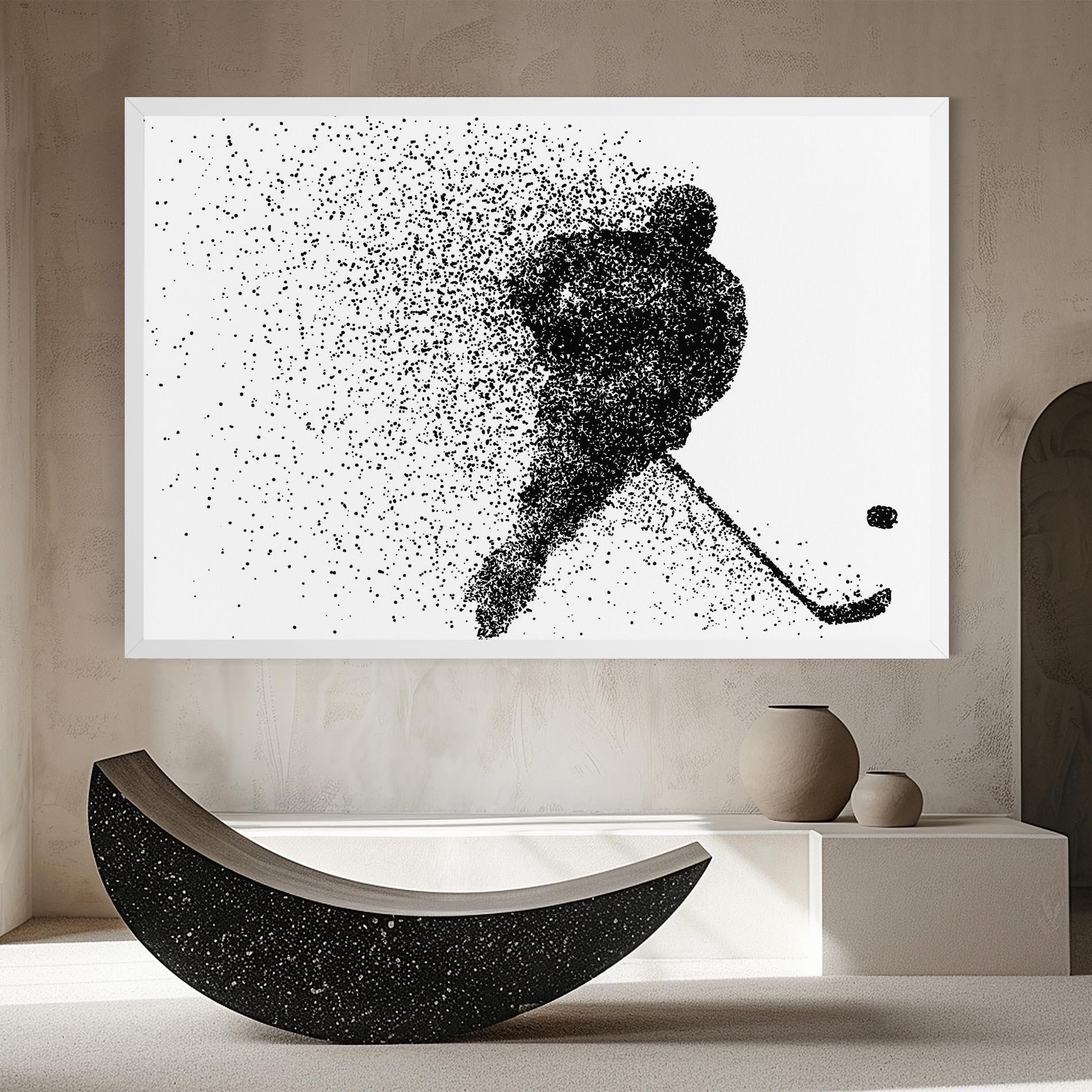 Картина на платно Hockey Art mockup 8