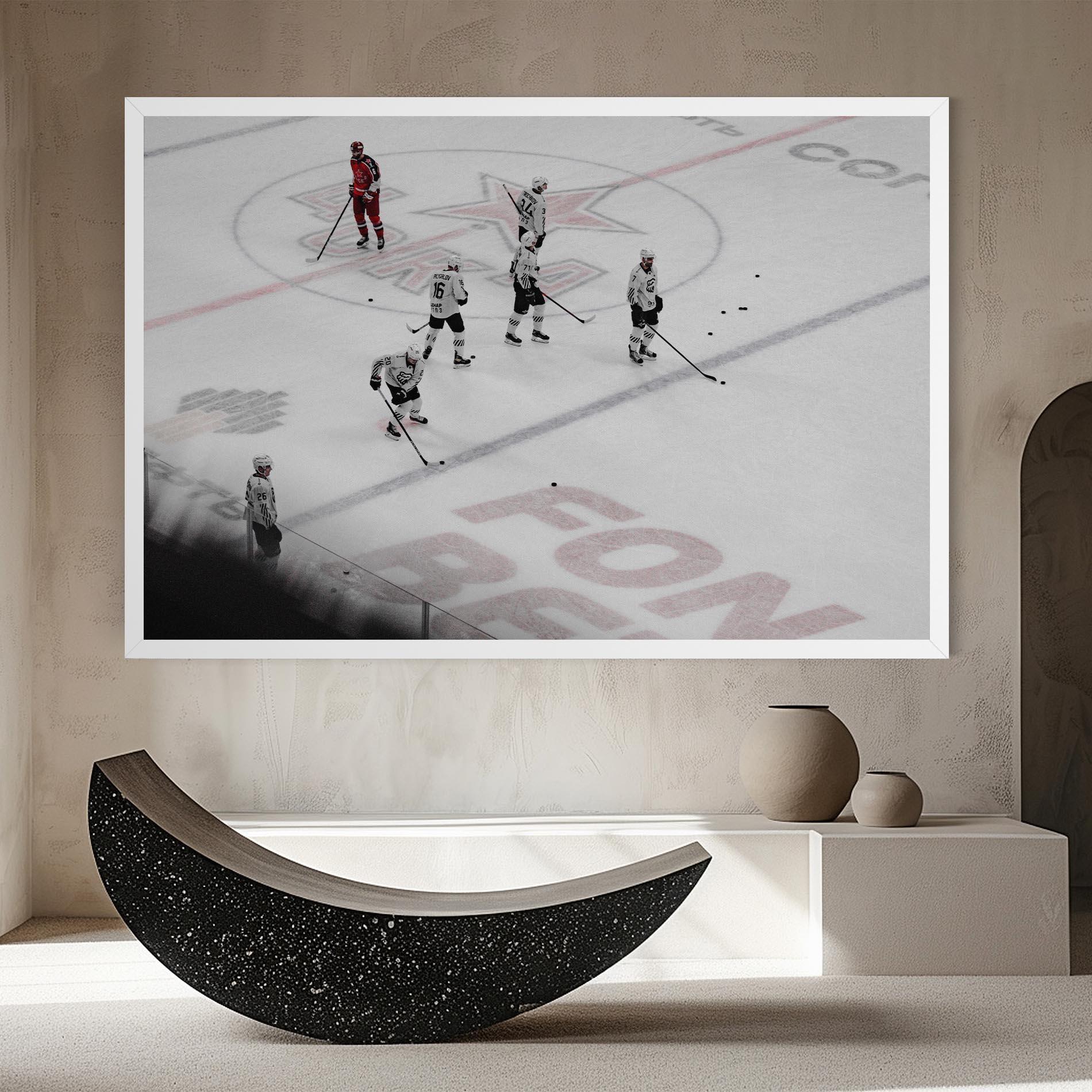 Картина на платно Ice Intuition mockup 8