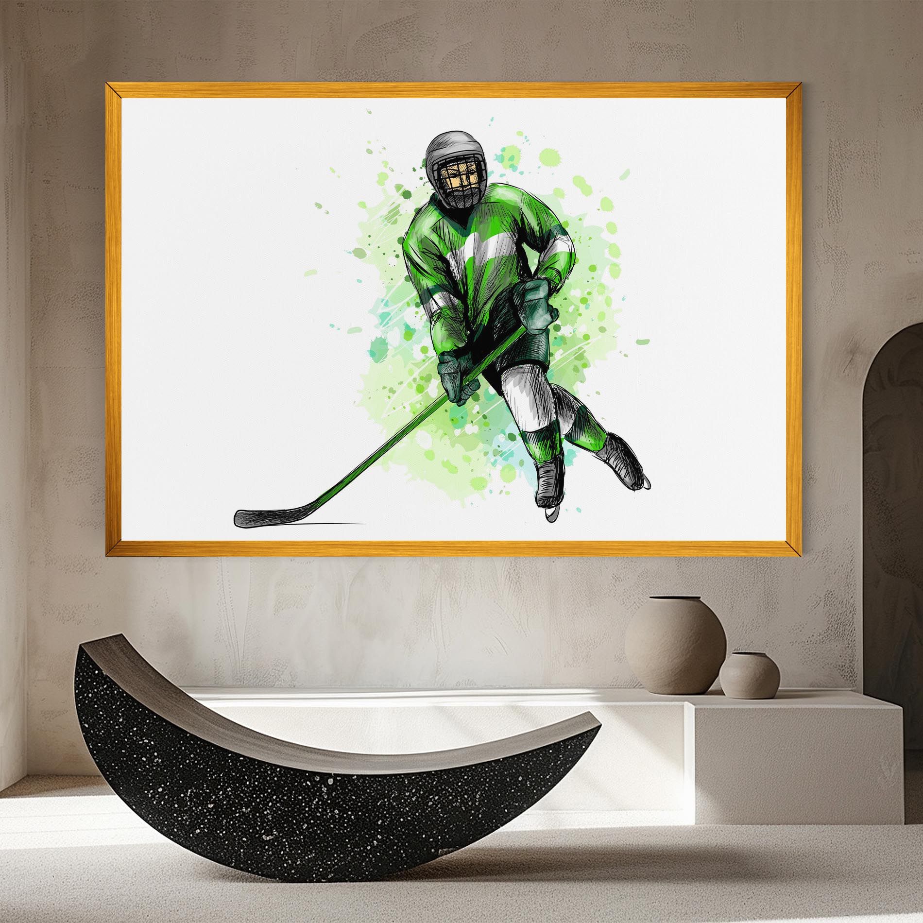 Green Hockey mockup 8