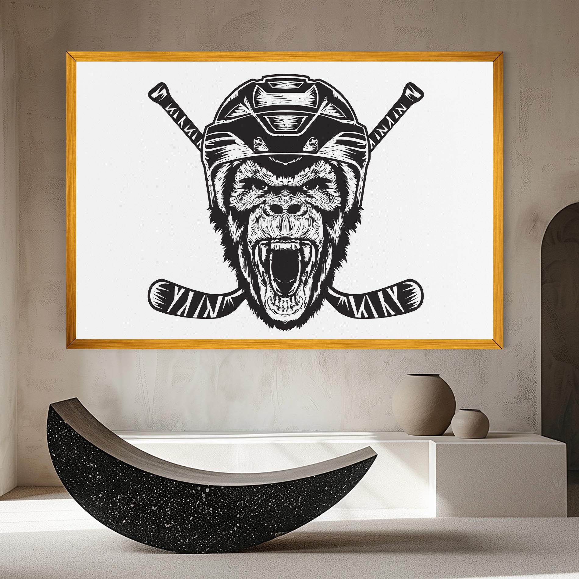Monkey Hockey mockup 8