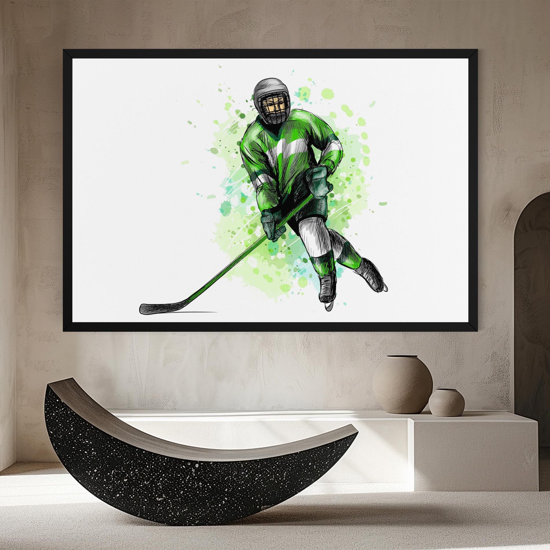 Green Hockey mockup 8