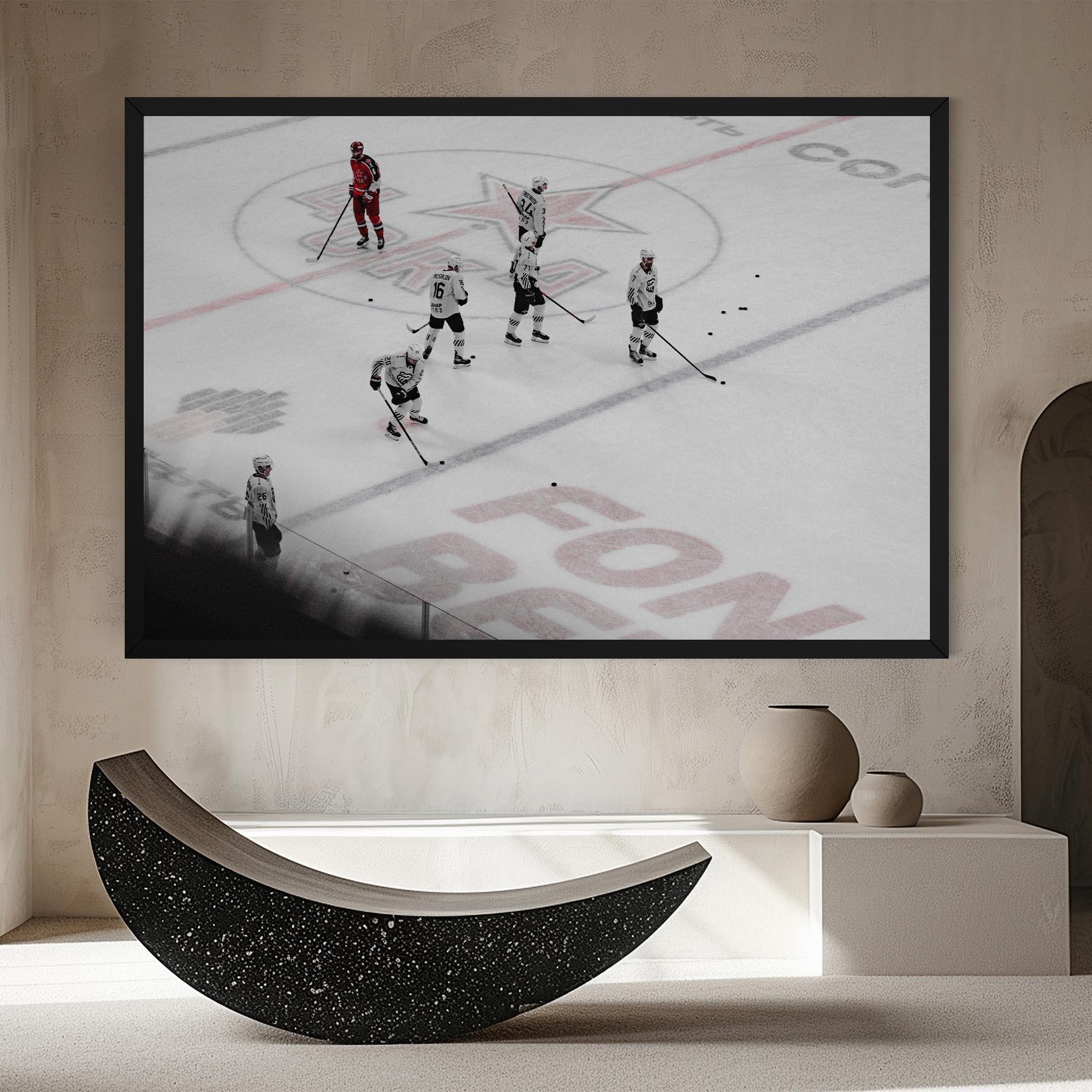 Картина на платно Ice Intuition mockup 8