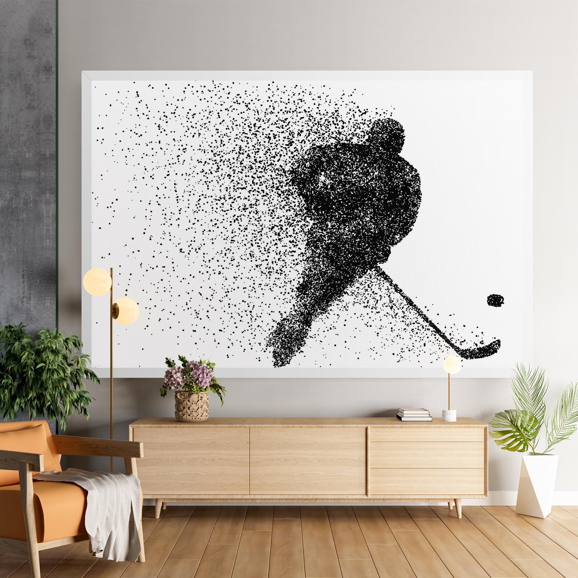 Картина на платно Hockey Art mockup 9