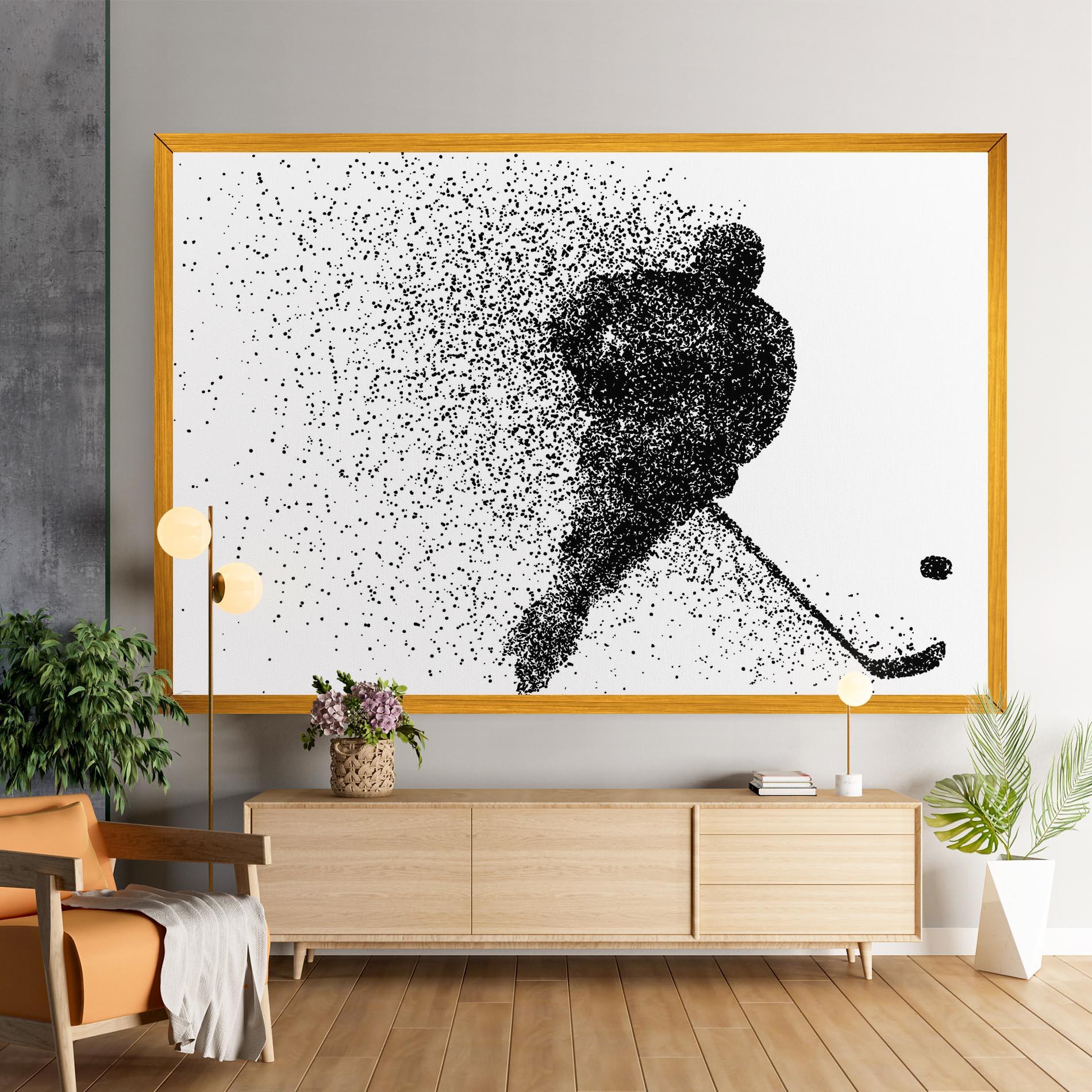 Картина на платно Hockey Art mockup 9