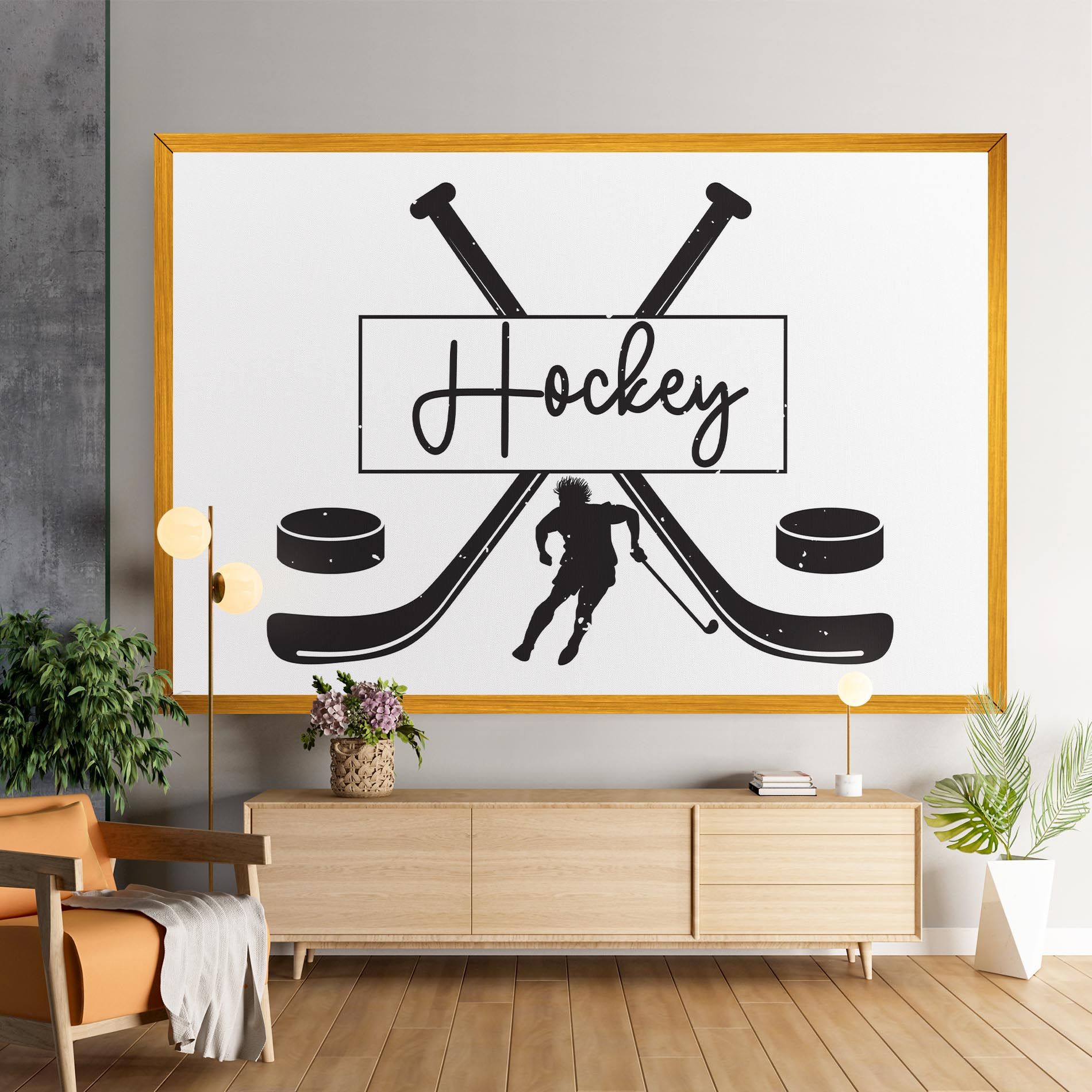 Hockey Stick mockup 9