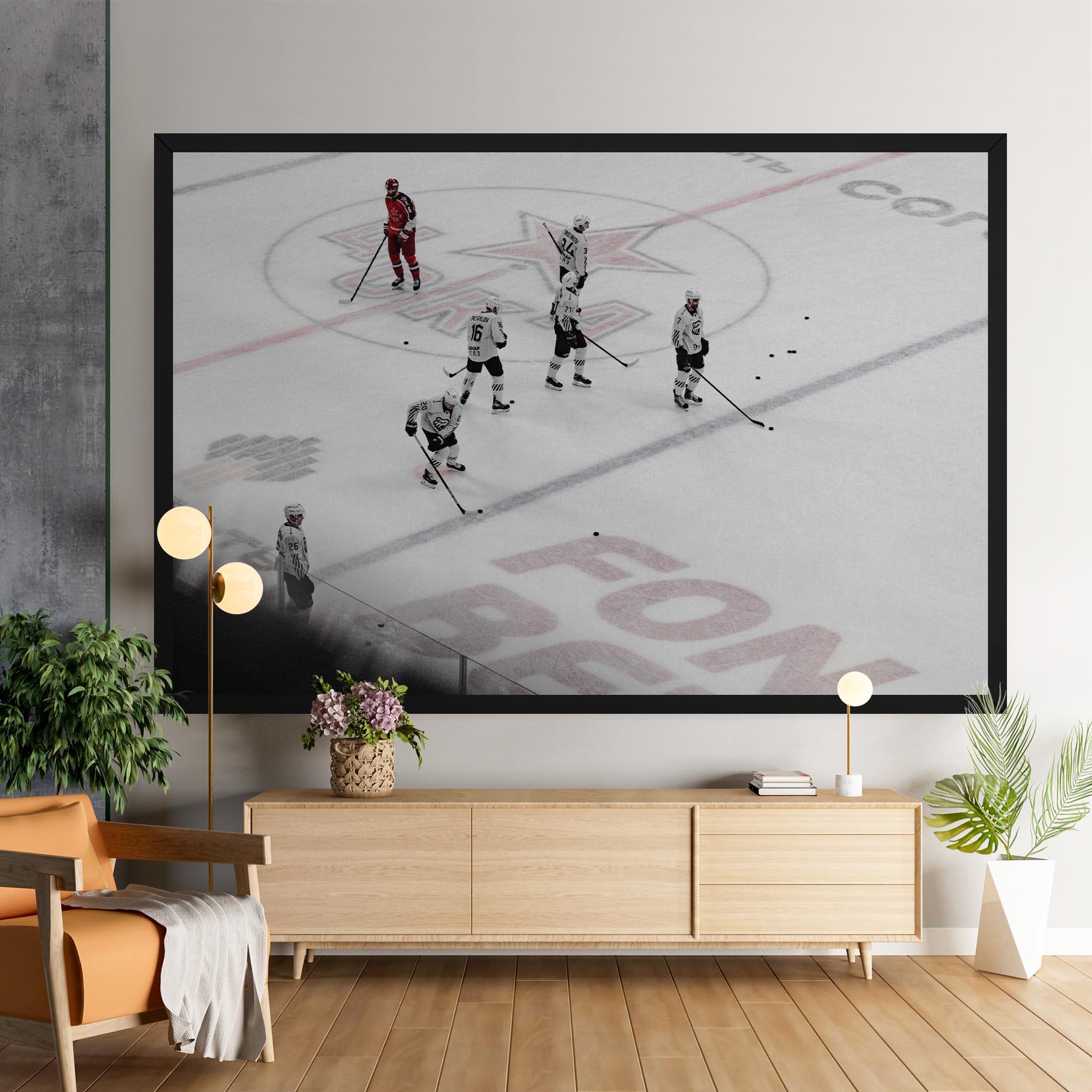 Картина на платно Ice Intuition mockup 9