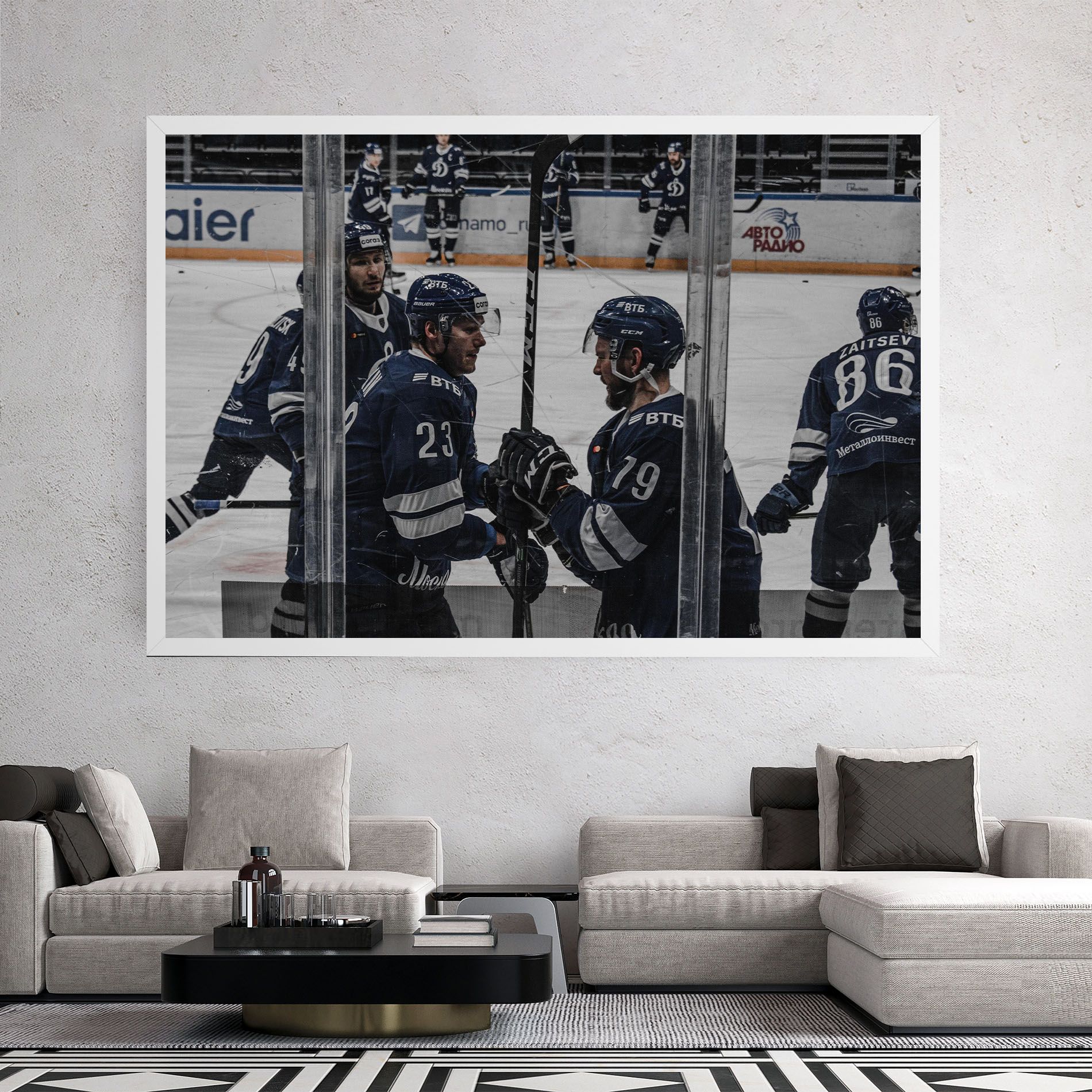 Hockey Players mockup 2