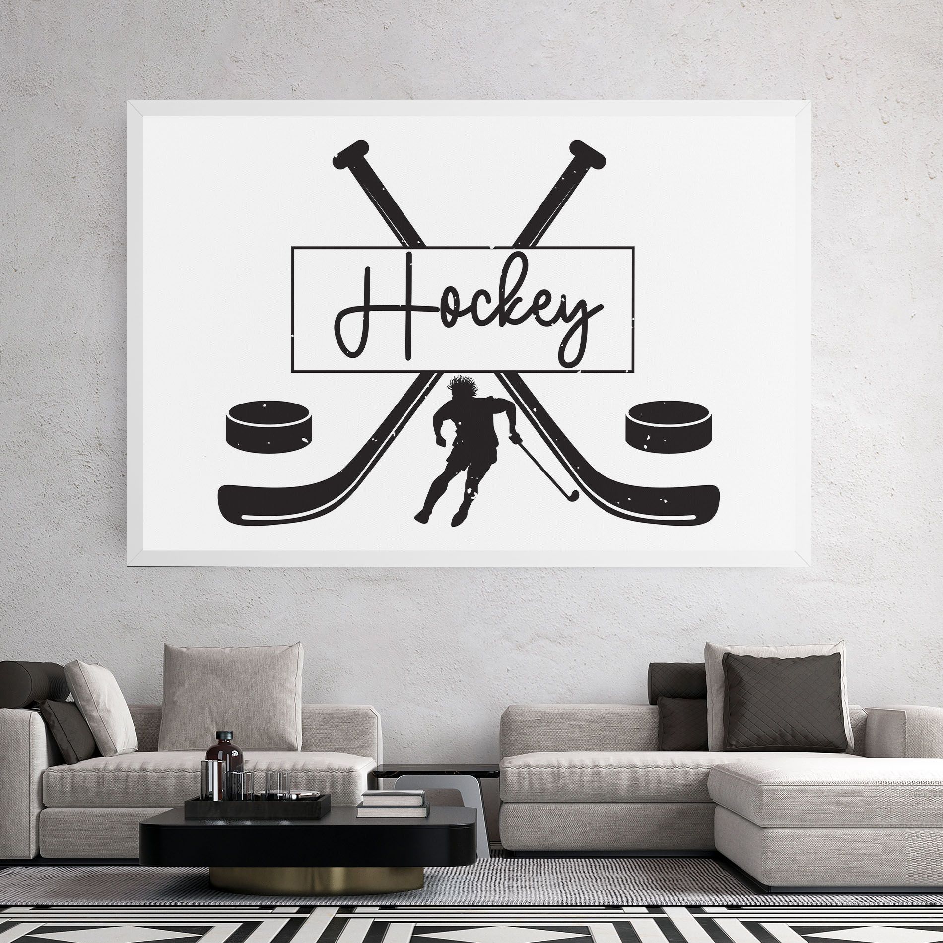 Hockey Stick mockup 2